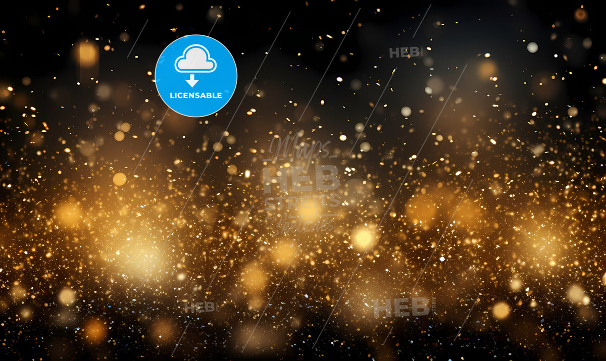 A Gold And Black Background