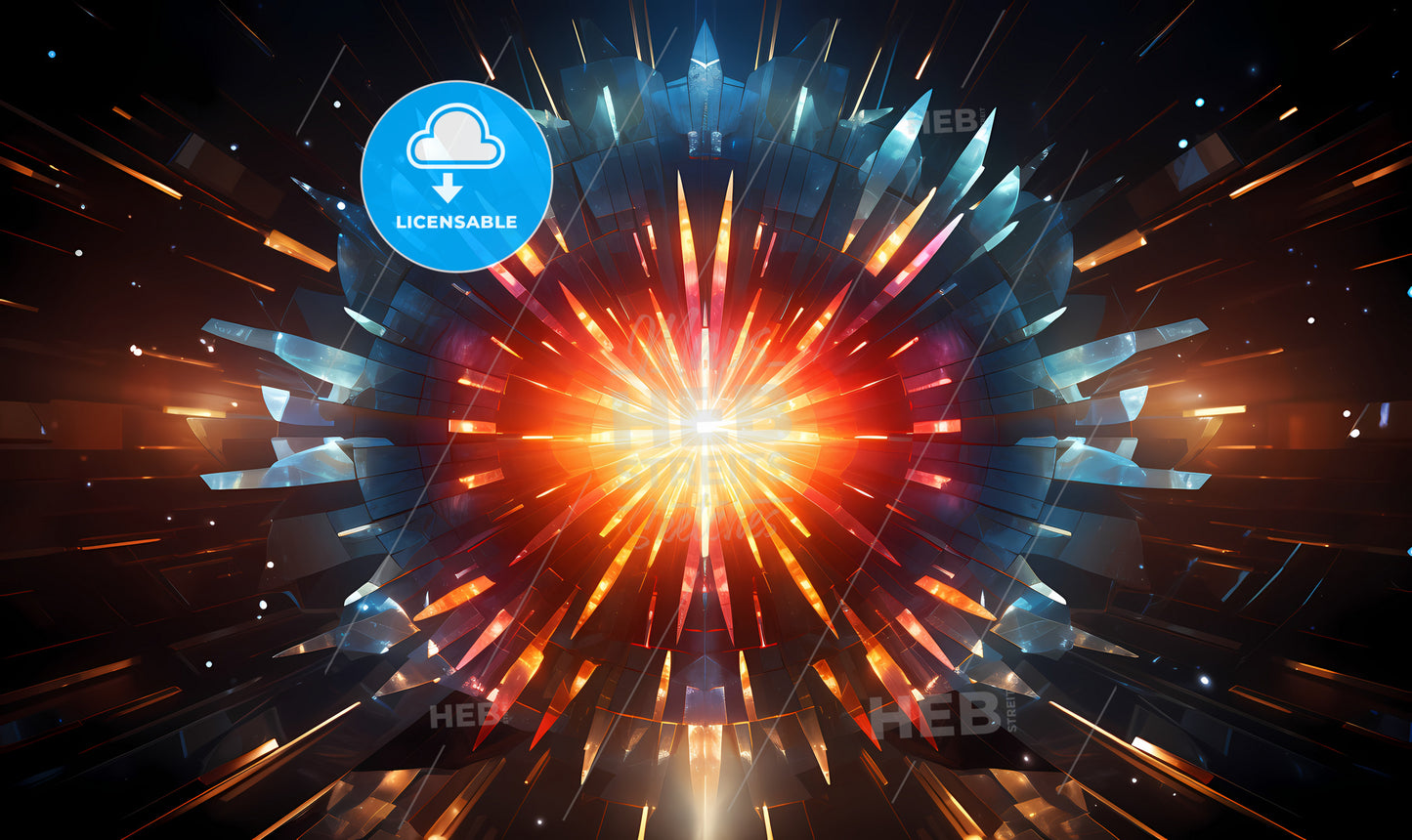 A Colorful Explosion Of Light