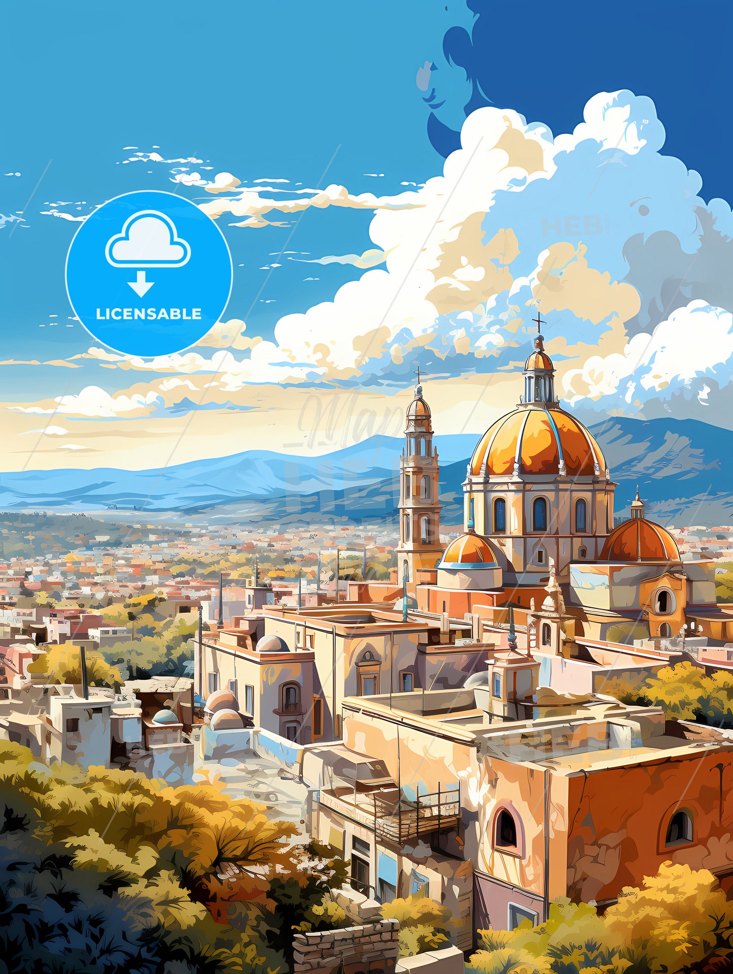 A Large Building With A Dome On Top