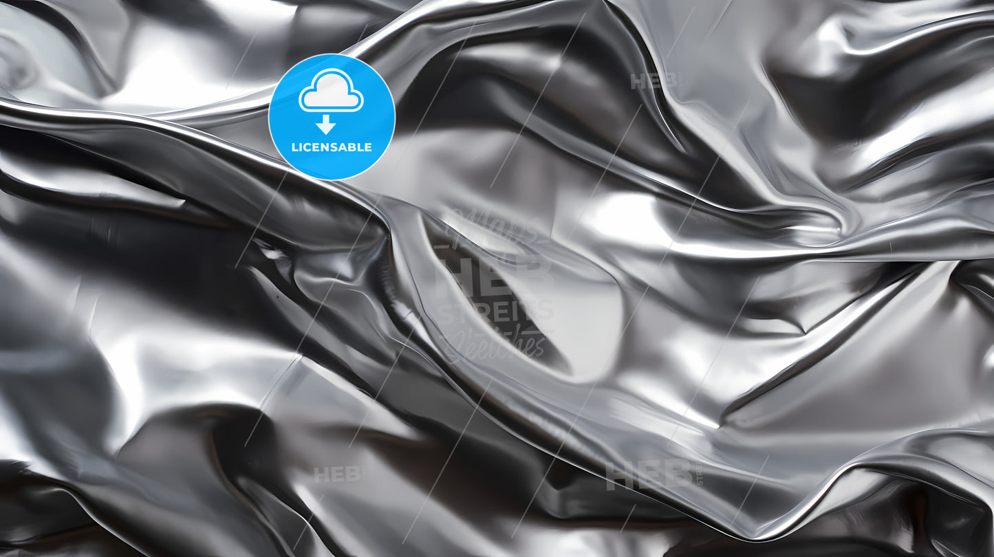 A Silver Shiny Material