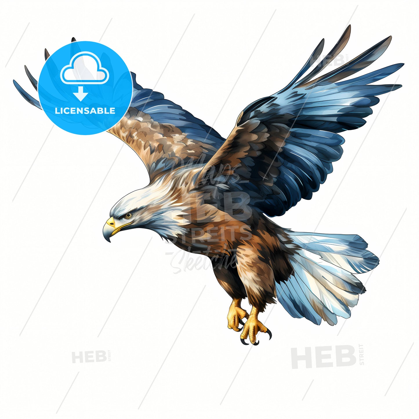 A Bird Flying In The Air