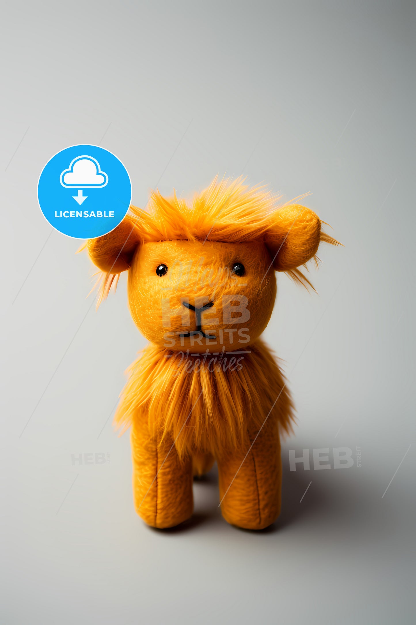 A Stuffed Animal Of A Lion