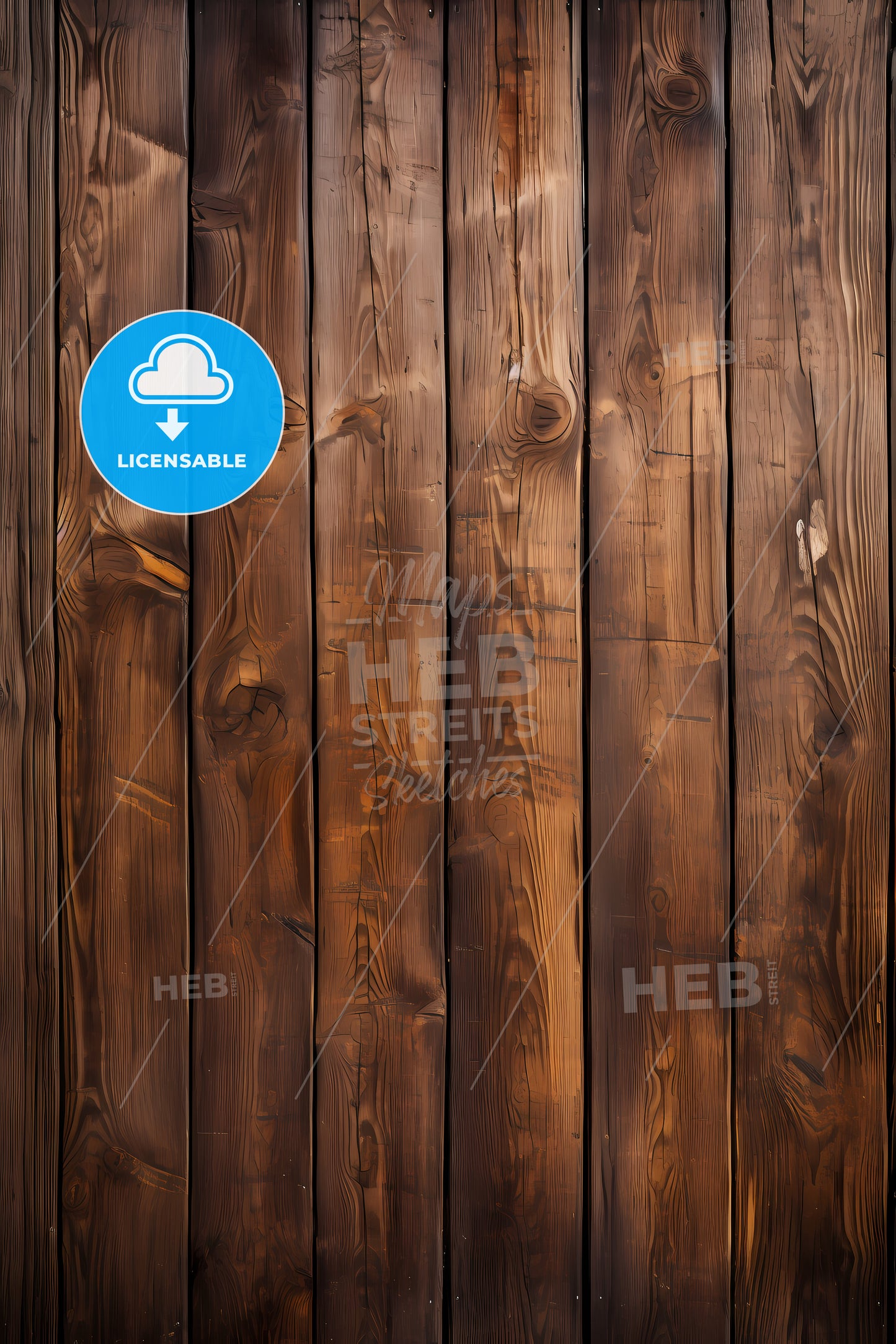 A Close Up Of A Wood Wall