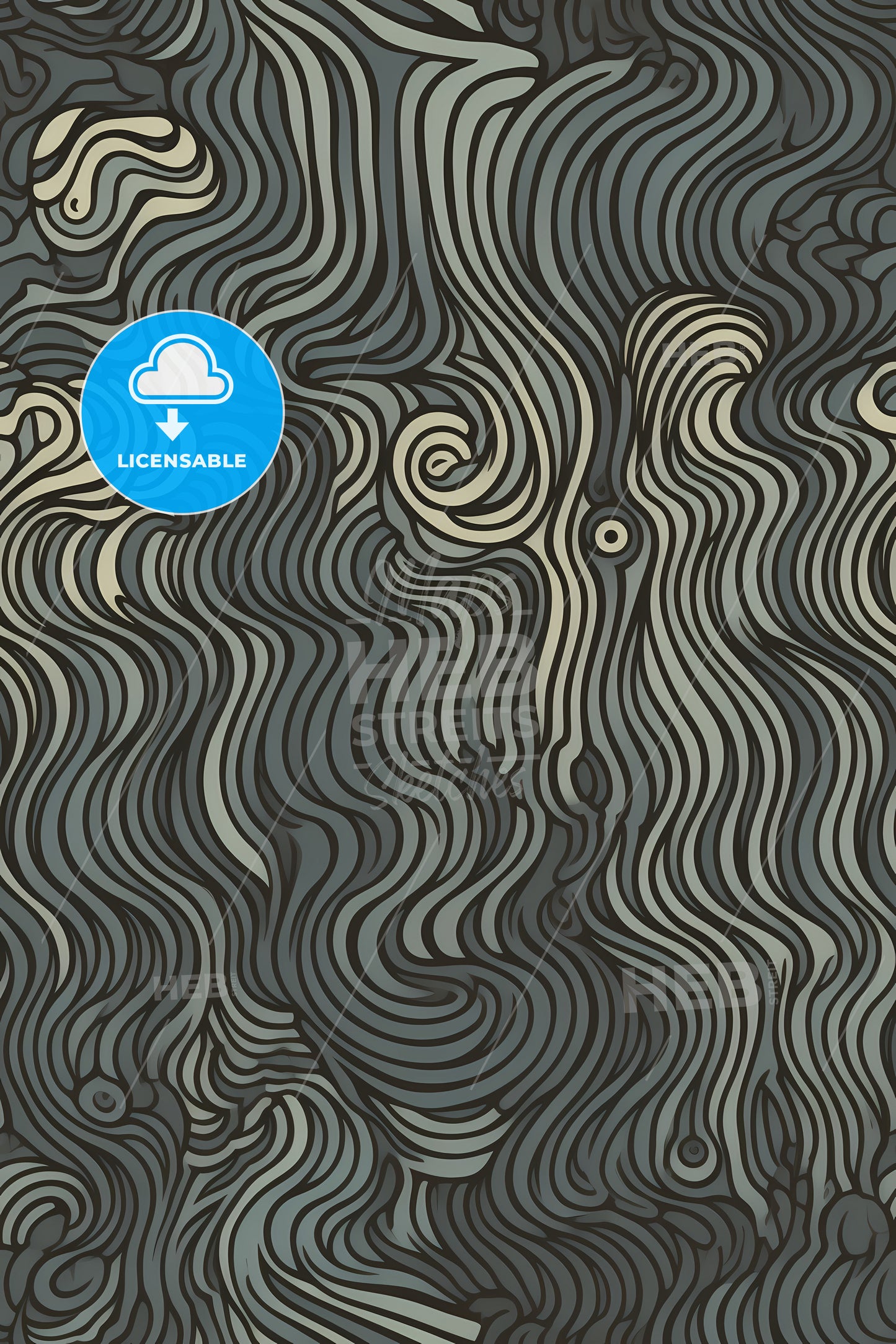 A Grey And White Pattern