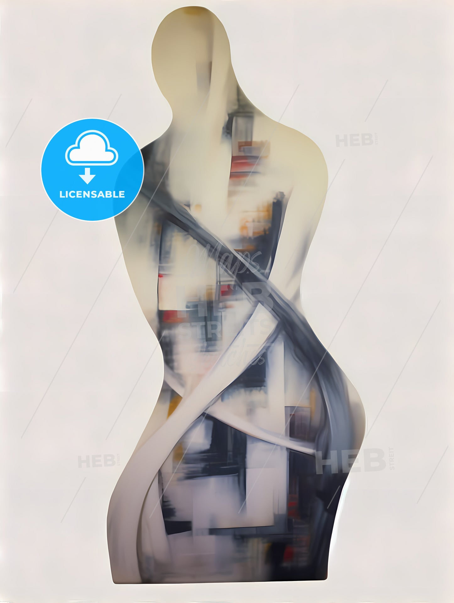 A Sculpture Of A Woman