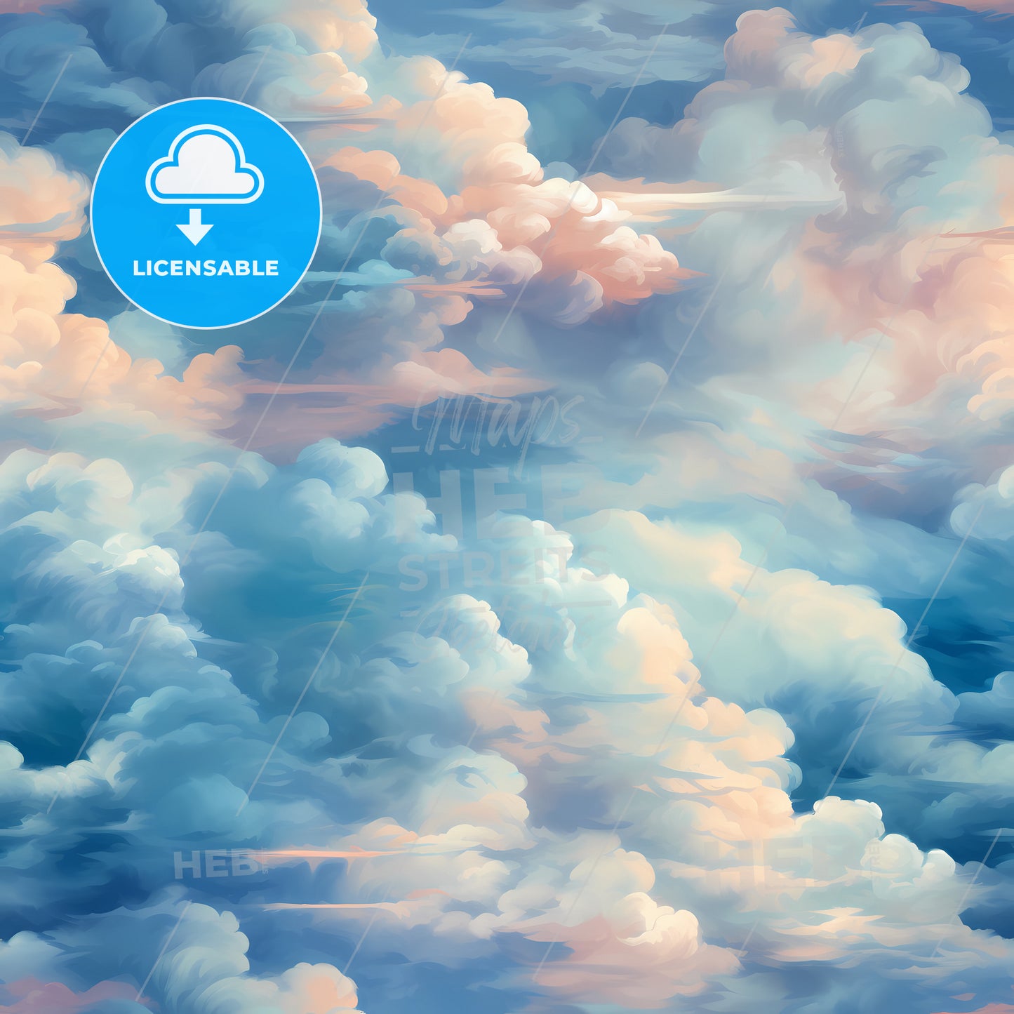 A Blue Sky With Clouds