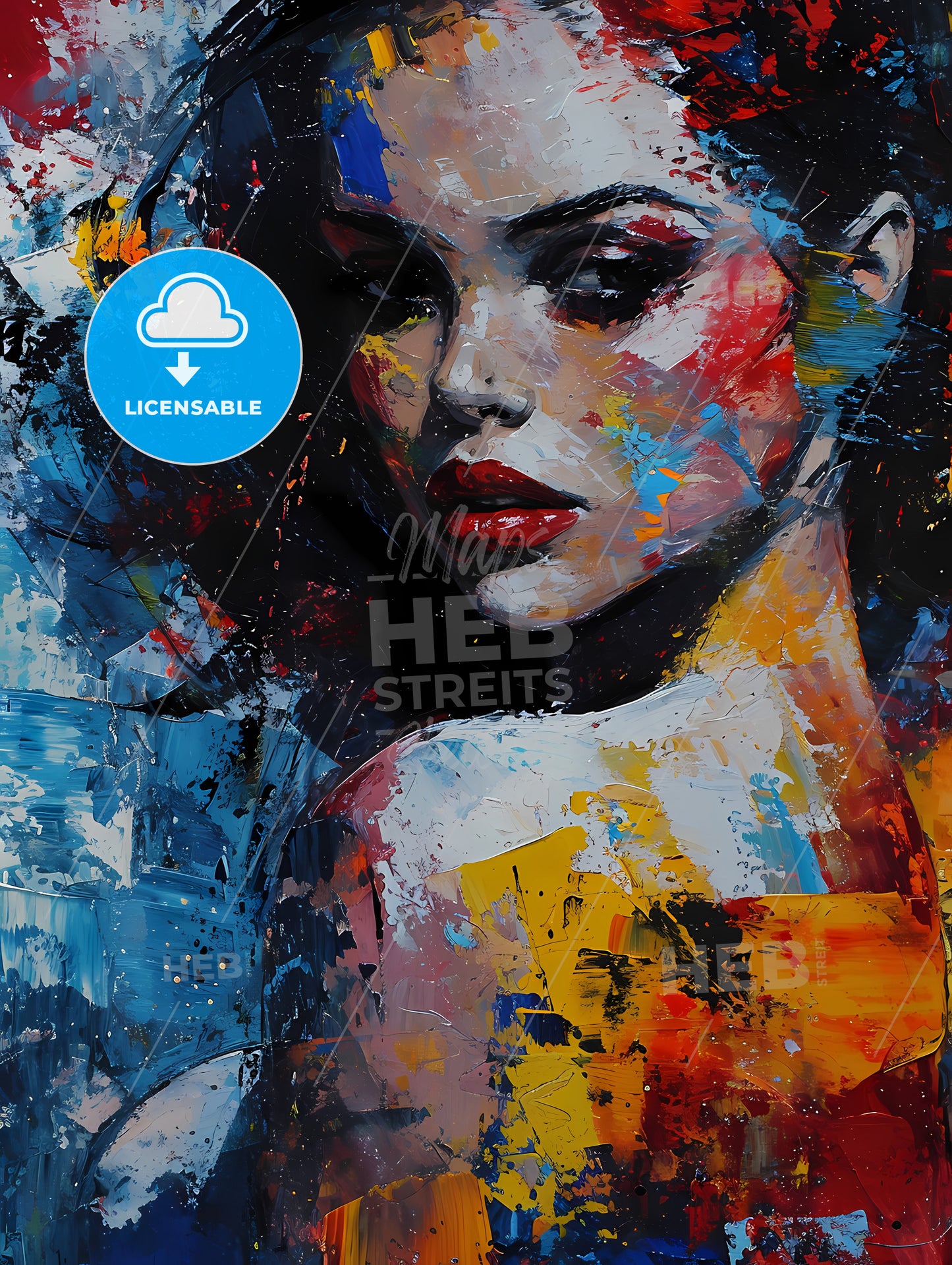 Mrs. Ramsay, To The Lighthouse Portrait, A Painting Of A Woman