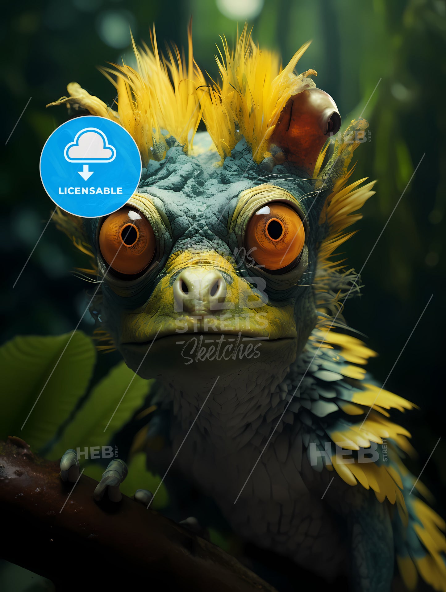 A Peculiar Animal Named Surson, A Close Up Of A Bird