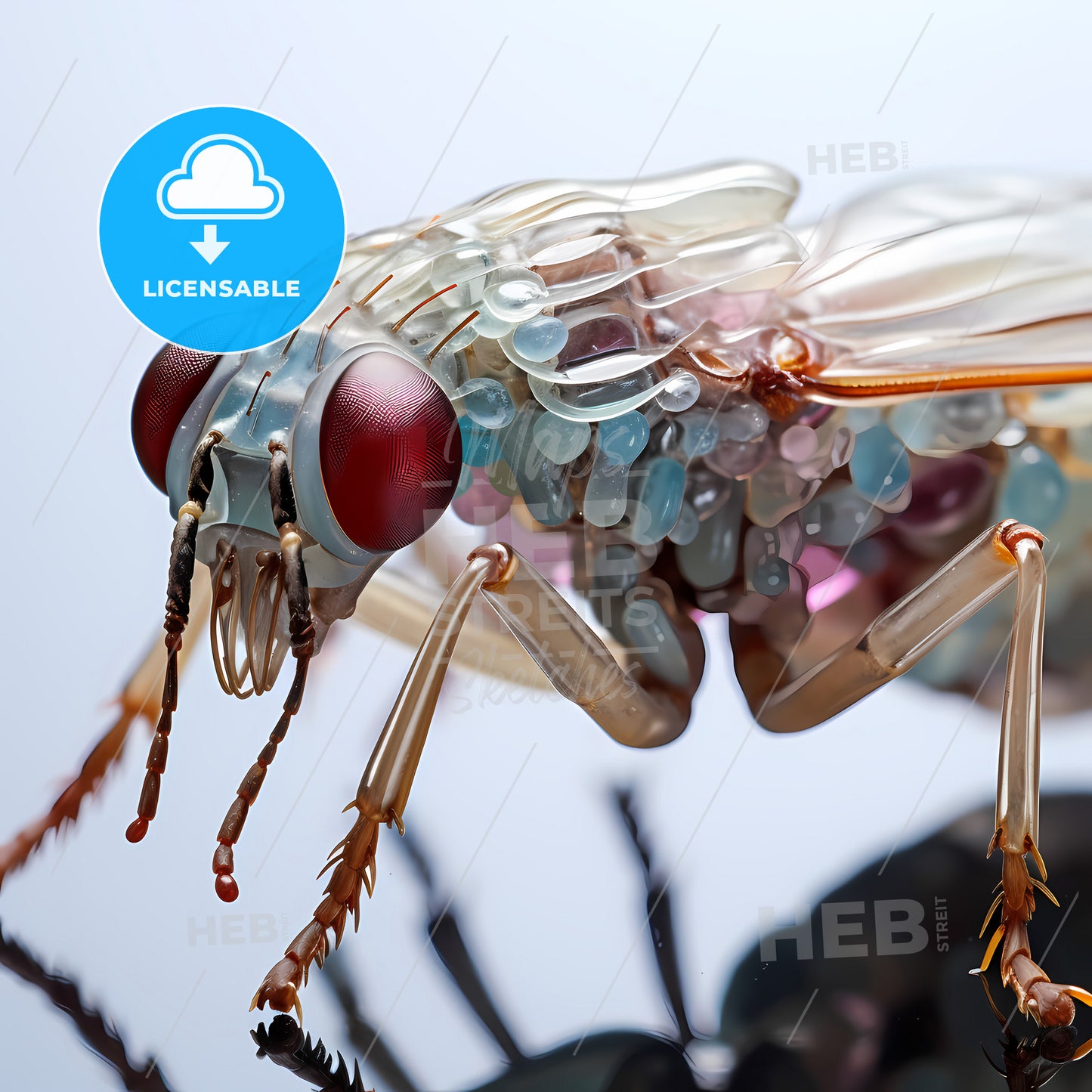 An Insect Perspective, A Close Up Of A Bug