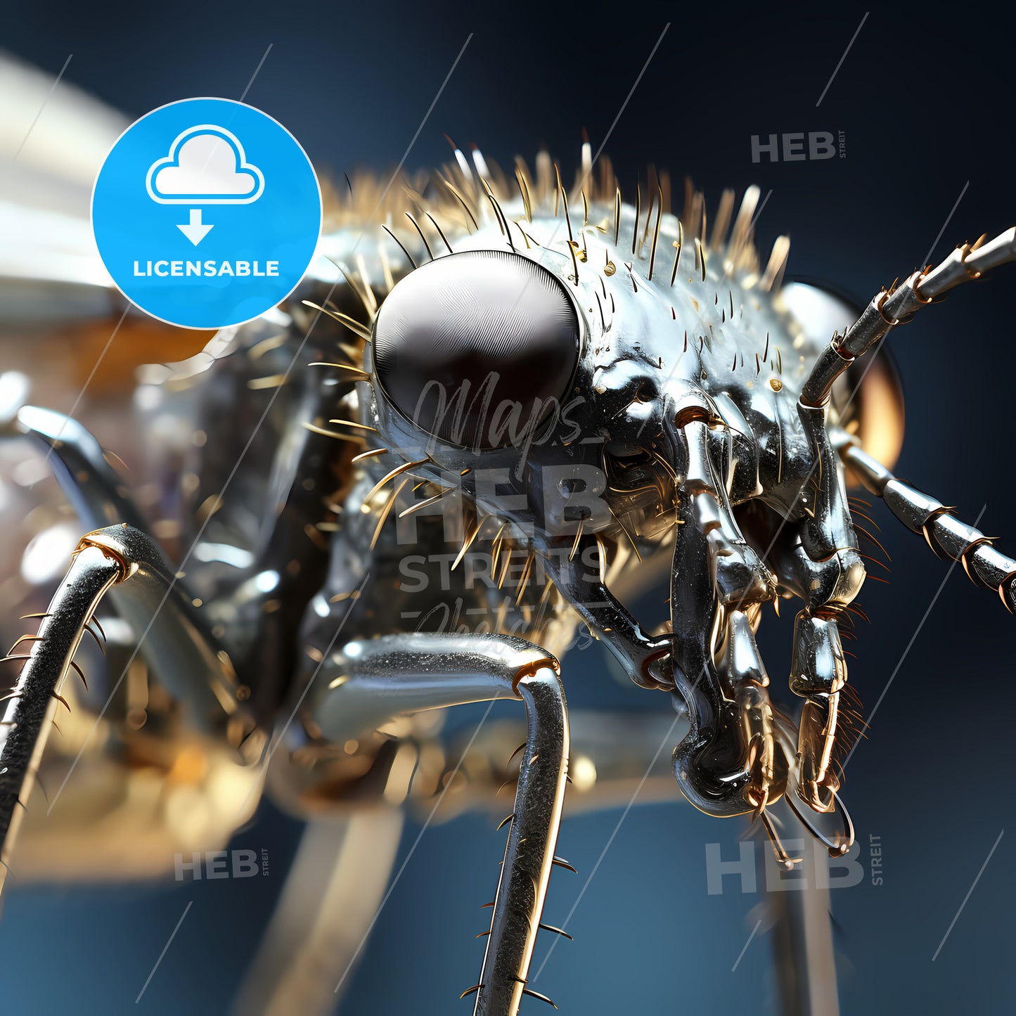 An Insect Perspective, A Close Up Of A Bug