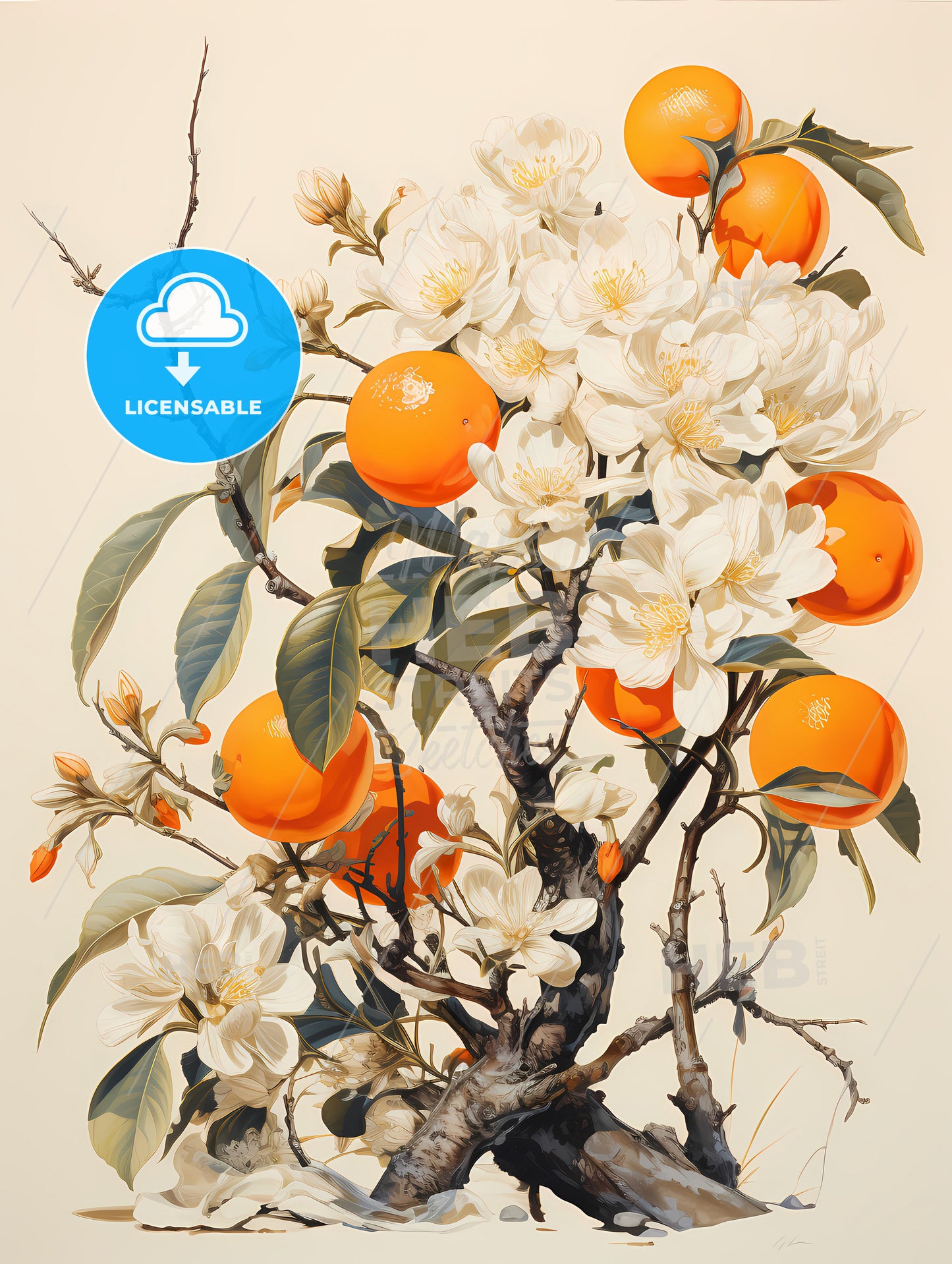 Ugly Orange Trees In London, A Tree With Oranges And Leaves