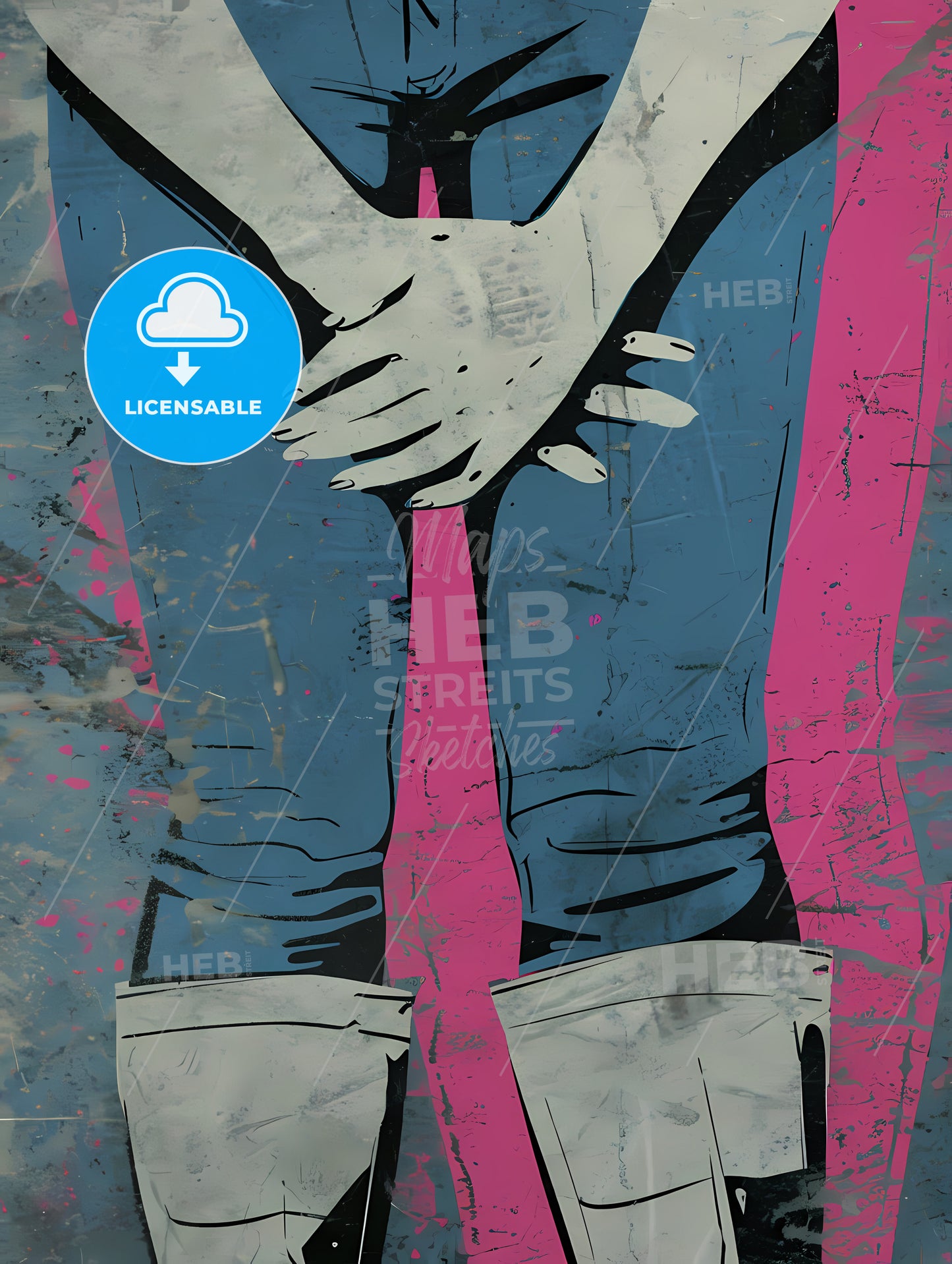 Two Hands Holding Each Other, A Poster Of A Person Holding Their Hands