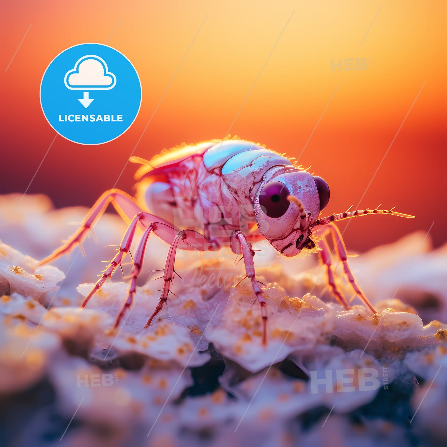 Scientific Photography, A Close Up Of A Bug