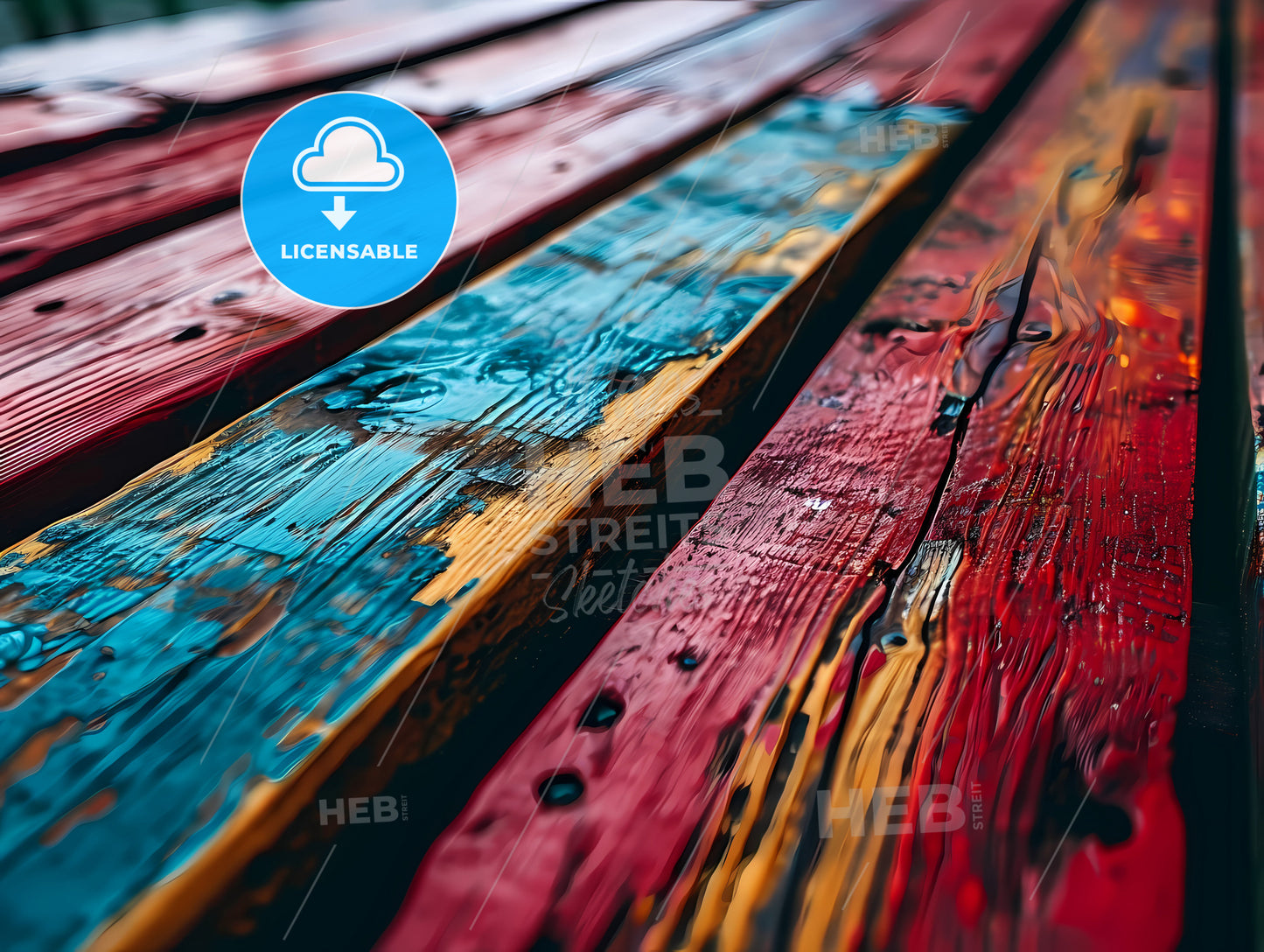 Overhead View Wood Table Top Flat, A Close Up Of A Wood Plank