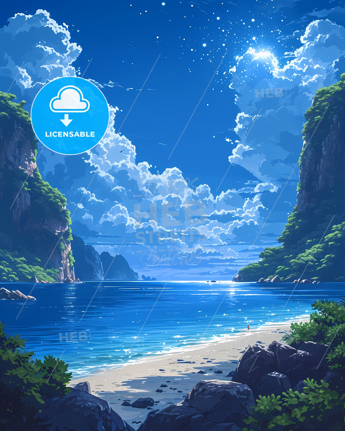 Ko Phi Phi Don Beach - A Beach With Rocks And Water