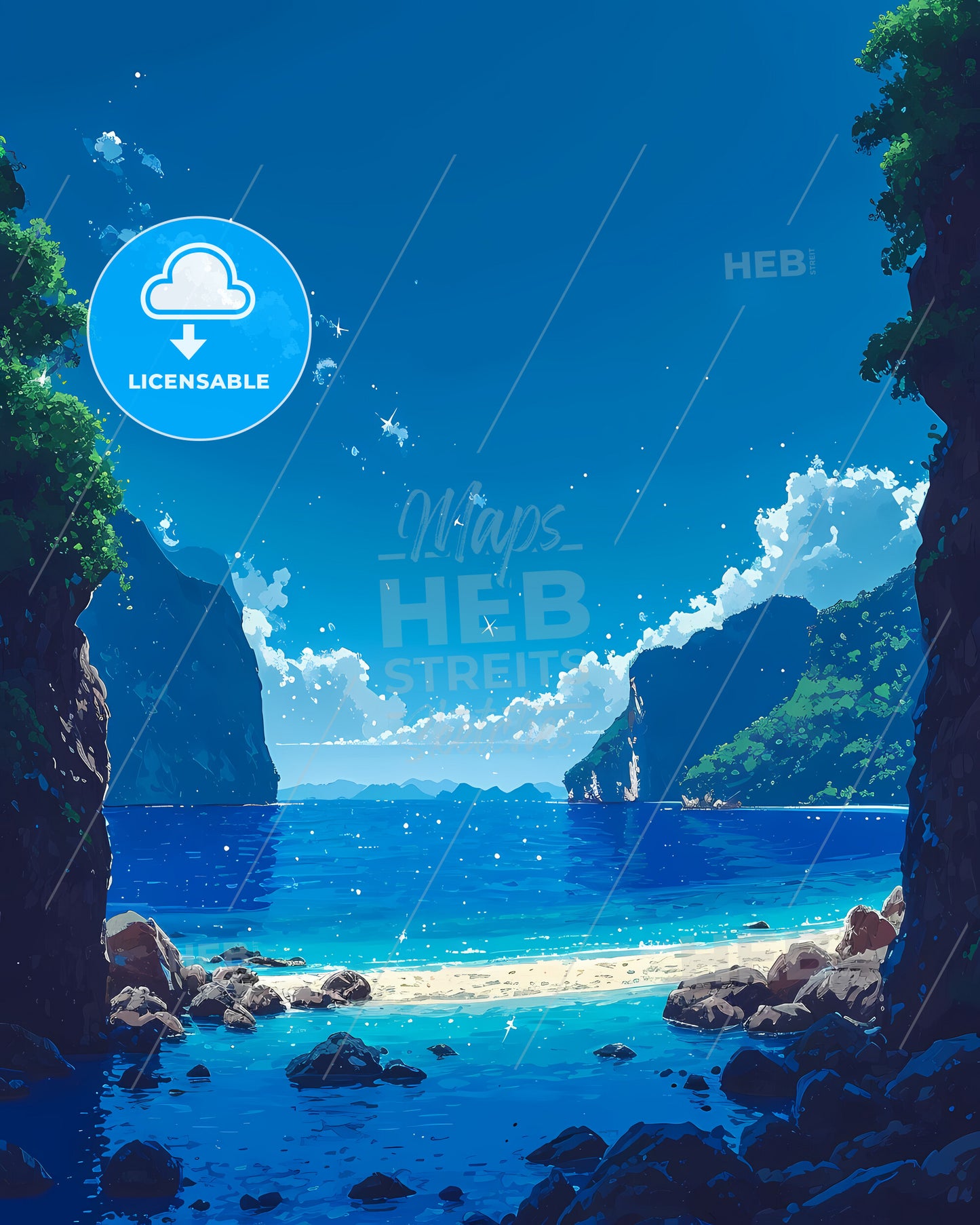 Ko Phi Phi Don Beach - A Beach With Trees And Water