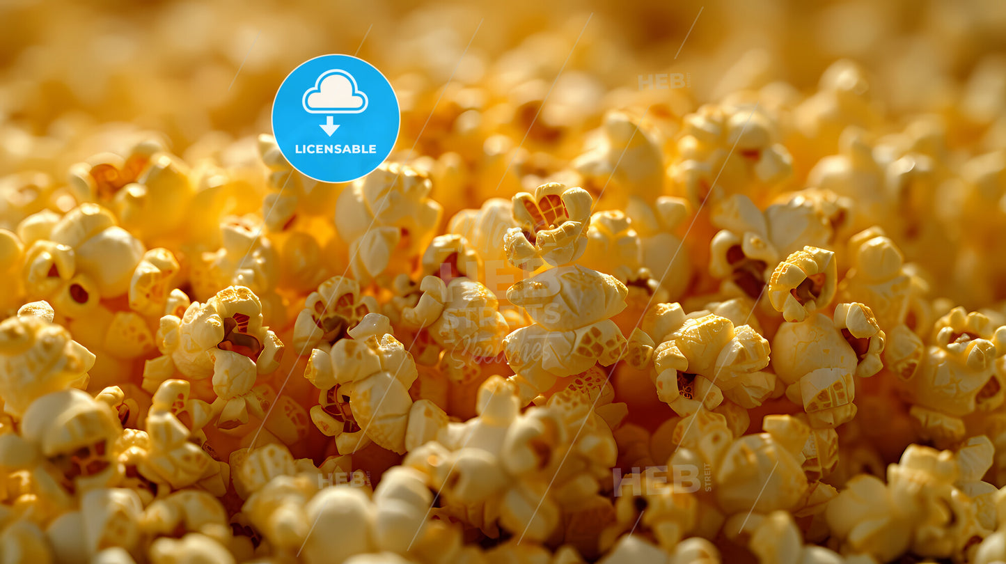 Popcorn At The Movies - A Pile Of Popcorn