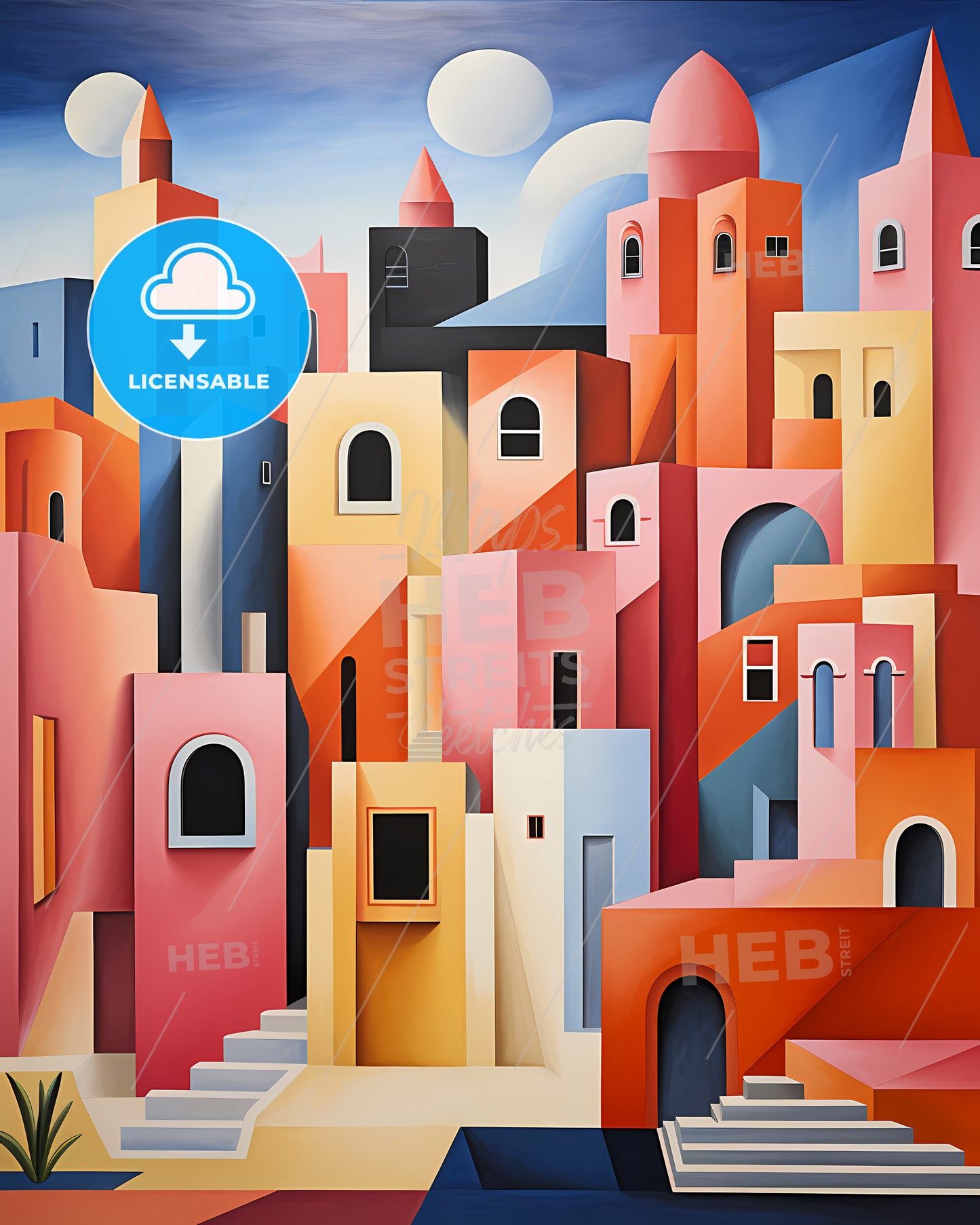 Constanța, Romania - A Painting Of A City