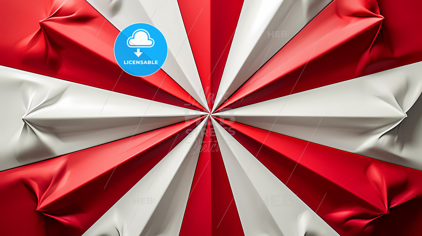 Abstract Background, Dynamic, Red And White, Spiral Lines Texture - A Red And White Striped Background