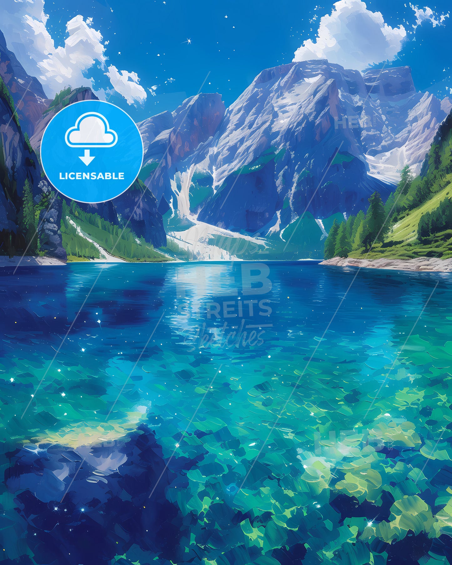 Lago Di Braies, Italy - A Lake Surrounded By Mountains