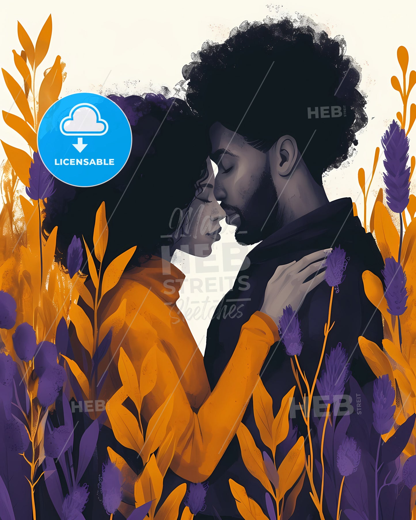 Couple Cuddling Born To Love - A Man And Woman Hugging Each Other