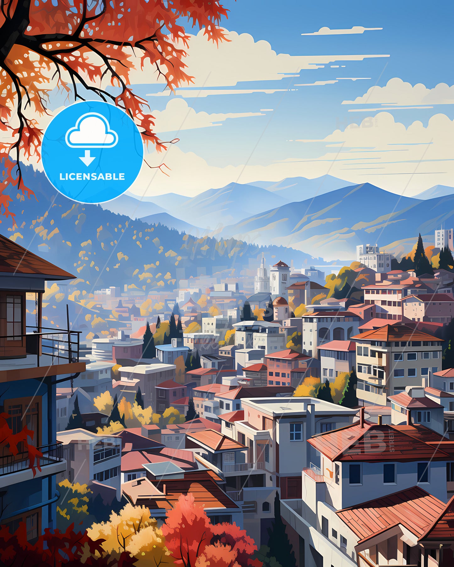 Skopje, North Macedonia - A City With Mountains And Trees