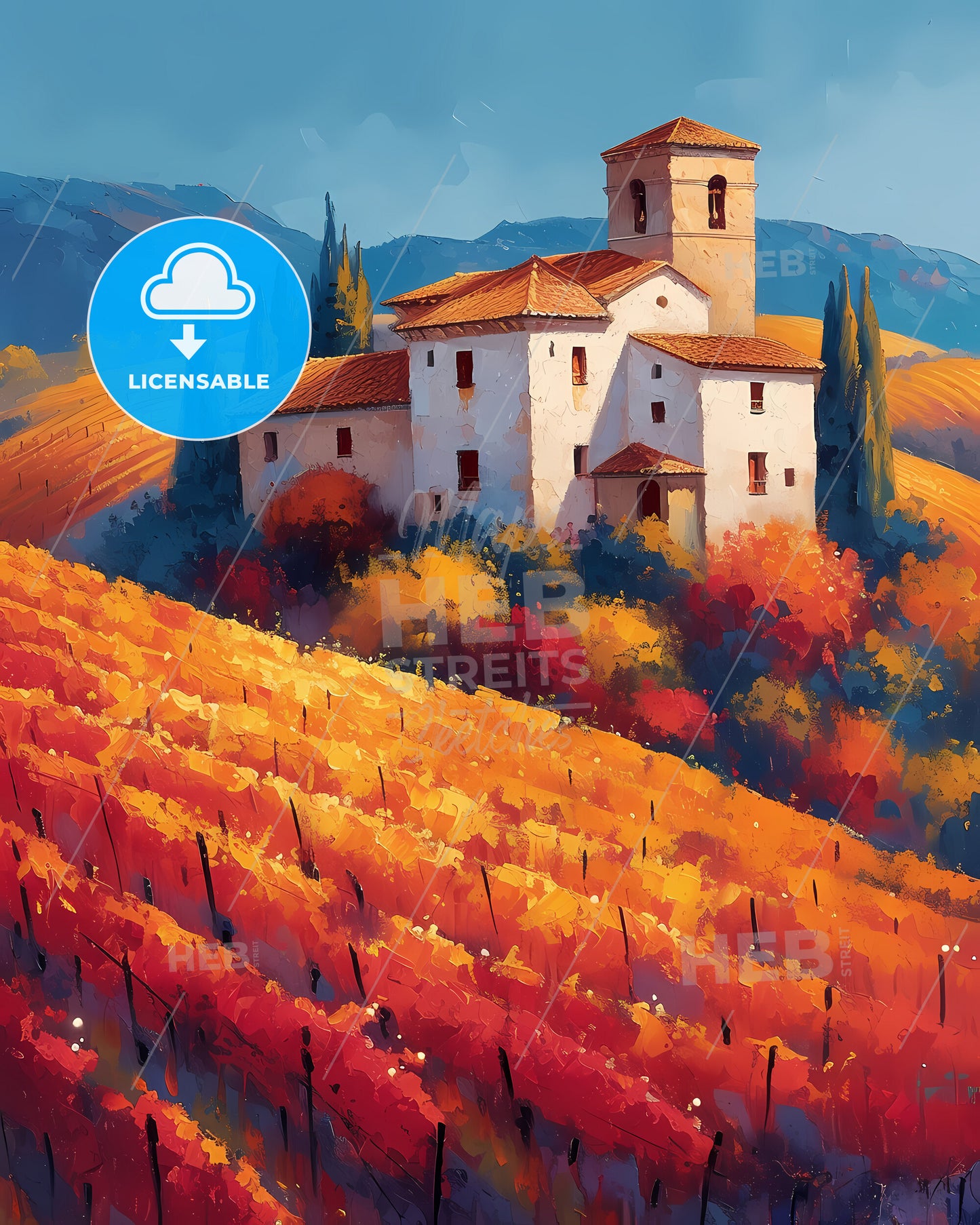 Priorat, Spain - A House In A Vineyard