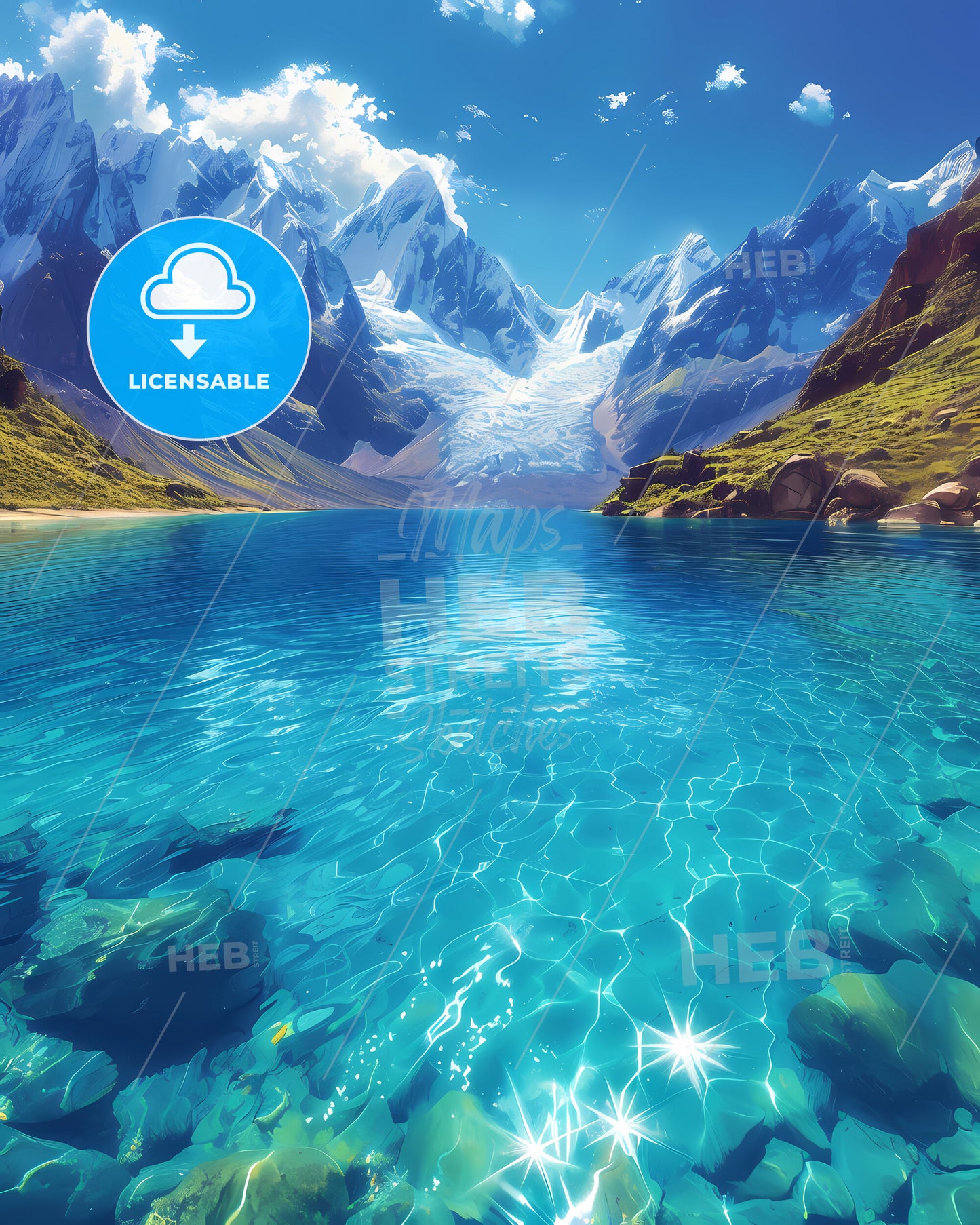 Laguna 69, Peru - A Lake Surrounded By Mountains