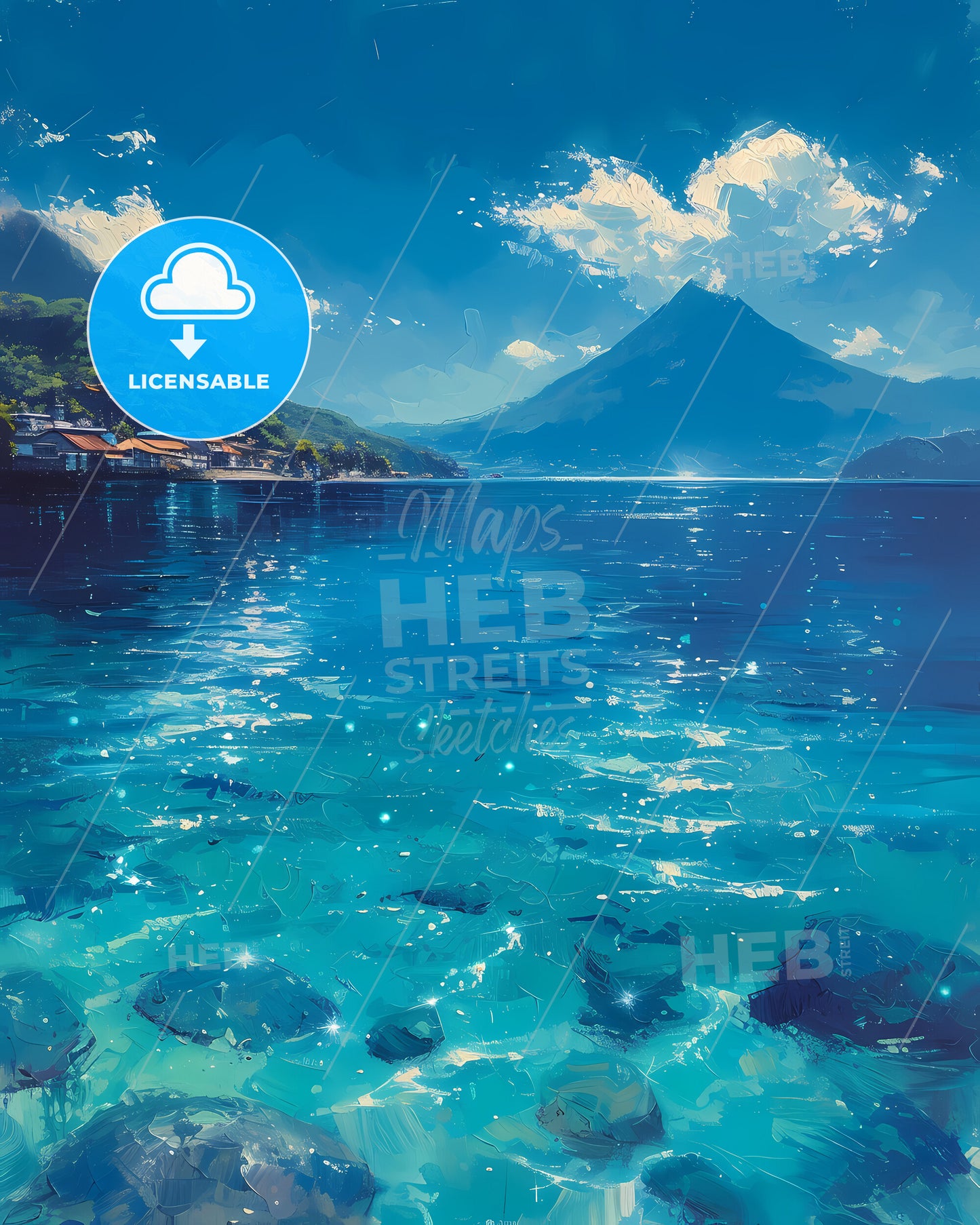 Lake Atitlán, Guatemala - A Body Of Water With Mountains And Houses