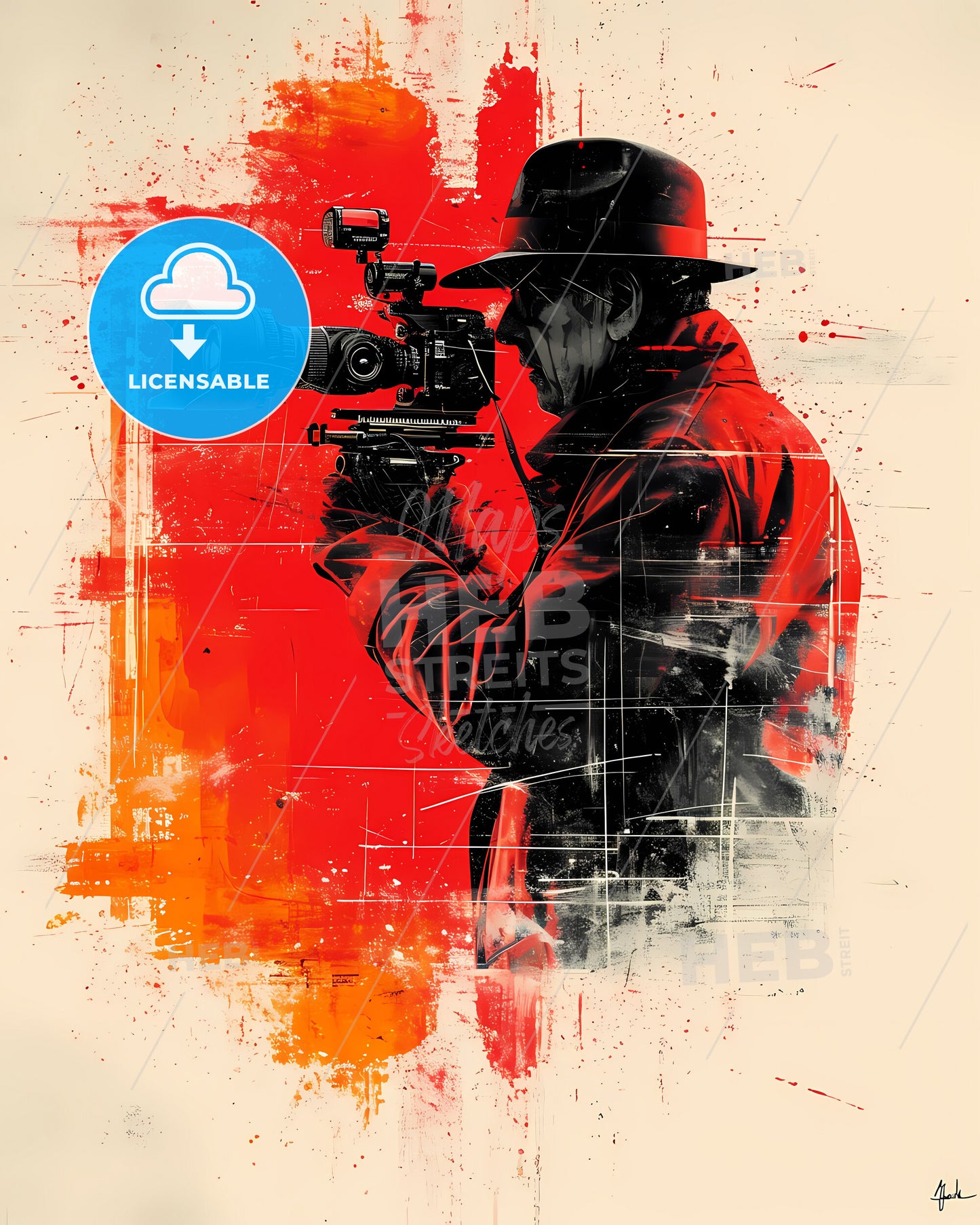 Videographer Filming - A Man Holding A Camera