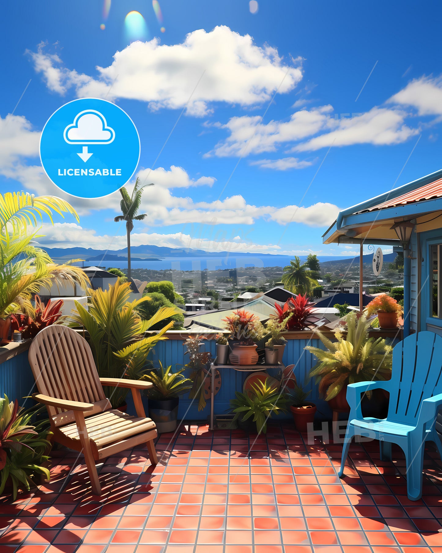 On The Roof Of Cook Islands, New Zealand - A Cartoon Of A Sloth Sleeping In The Jungle