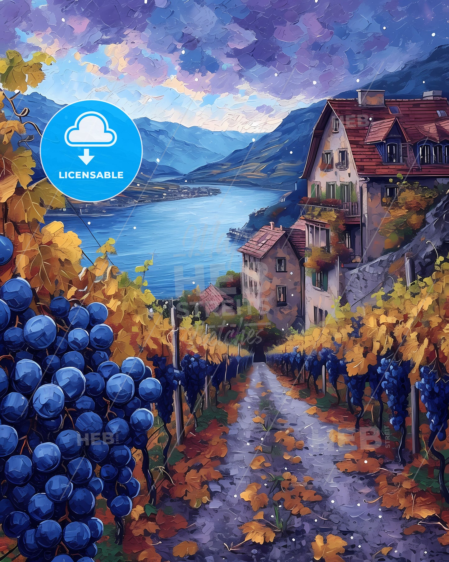 Rheingau, Germany - A Woman In A Garment