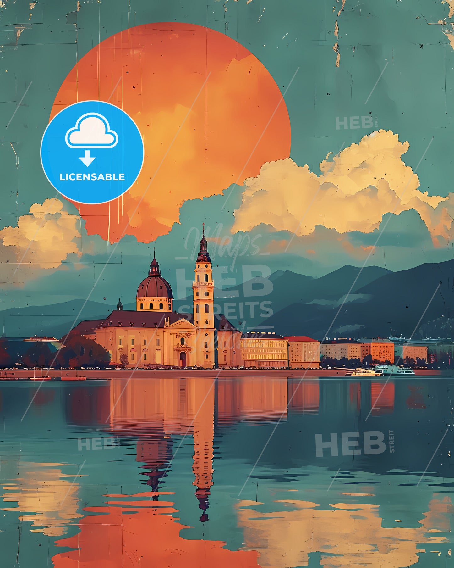 Vienna, Austria - A Cow Standing In A Field