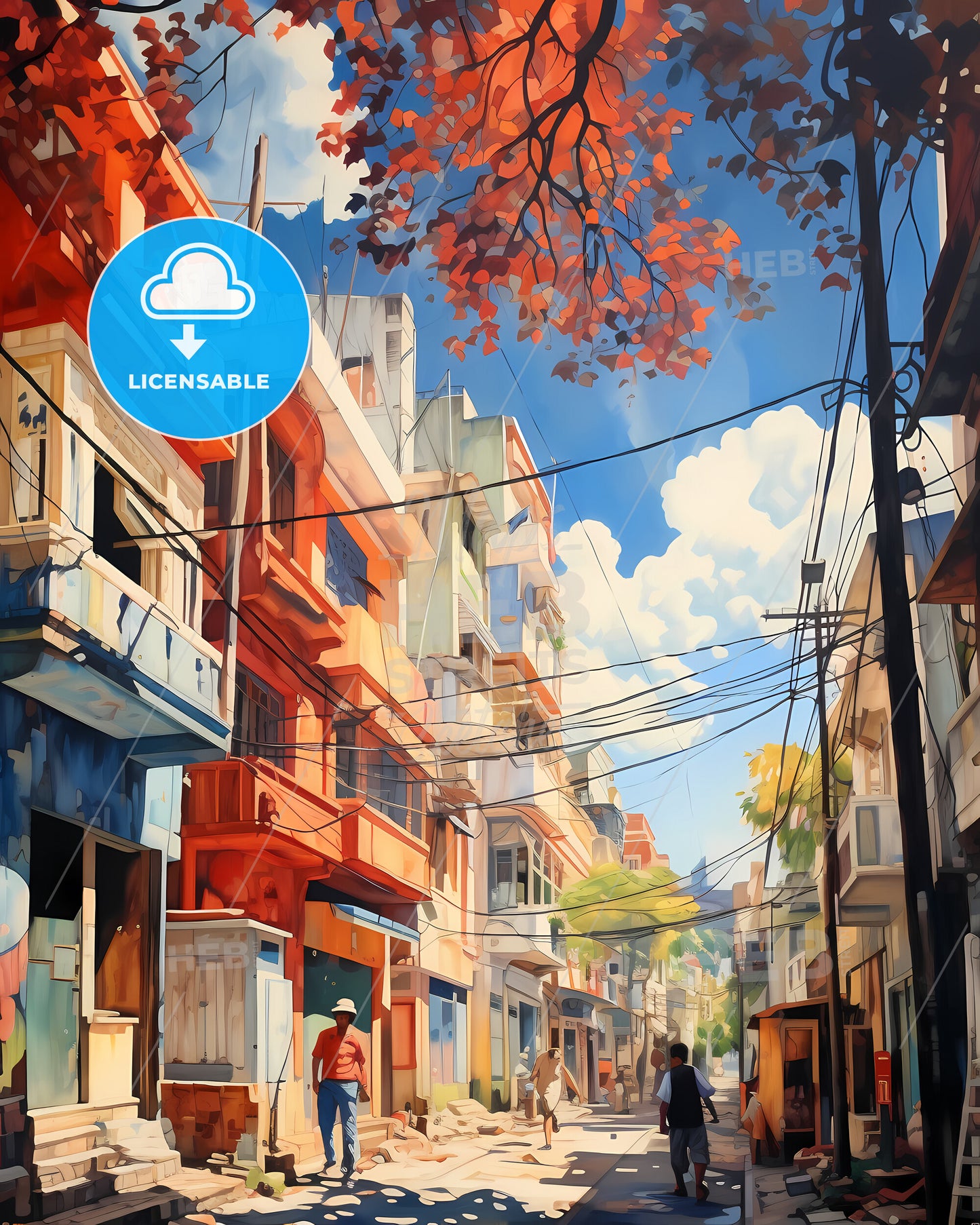 Patras, Greece - A Large Building With A Statue On Top Of It