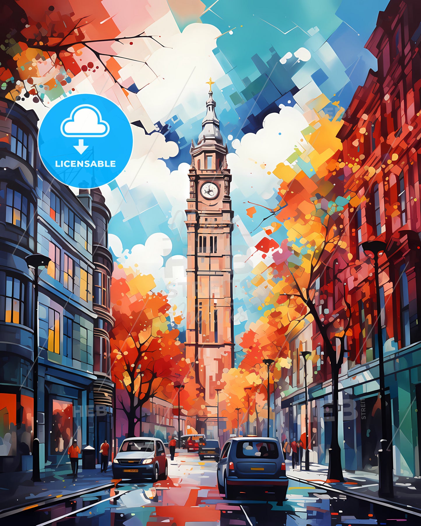 London, Uk, Savoy Hotel - A Clock Tower In A City