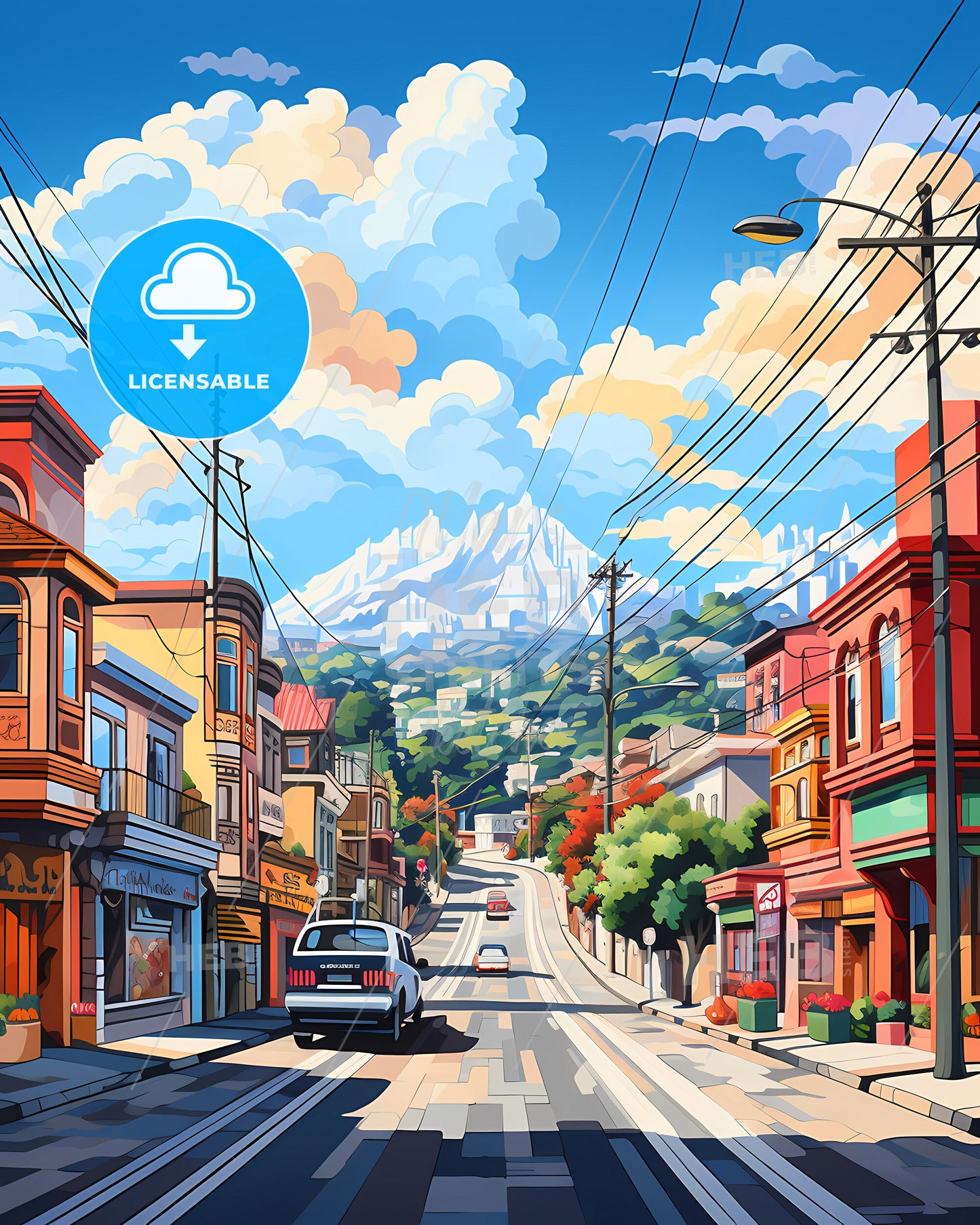 Tirana, Albania, - A Street With Cars And Buildings On The Side