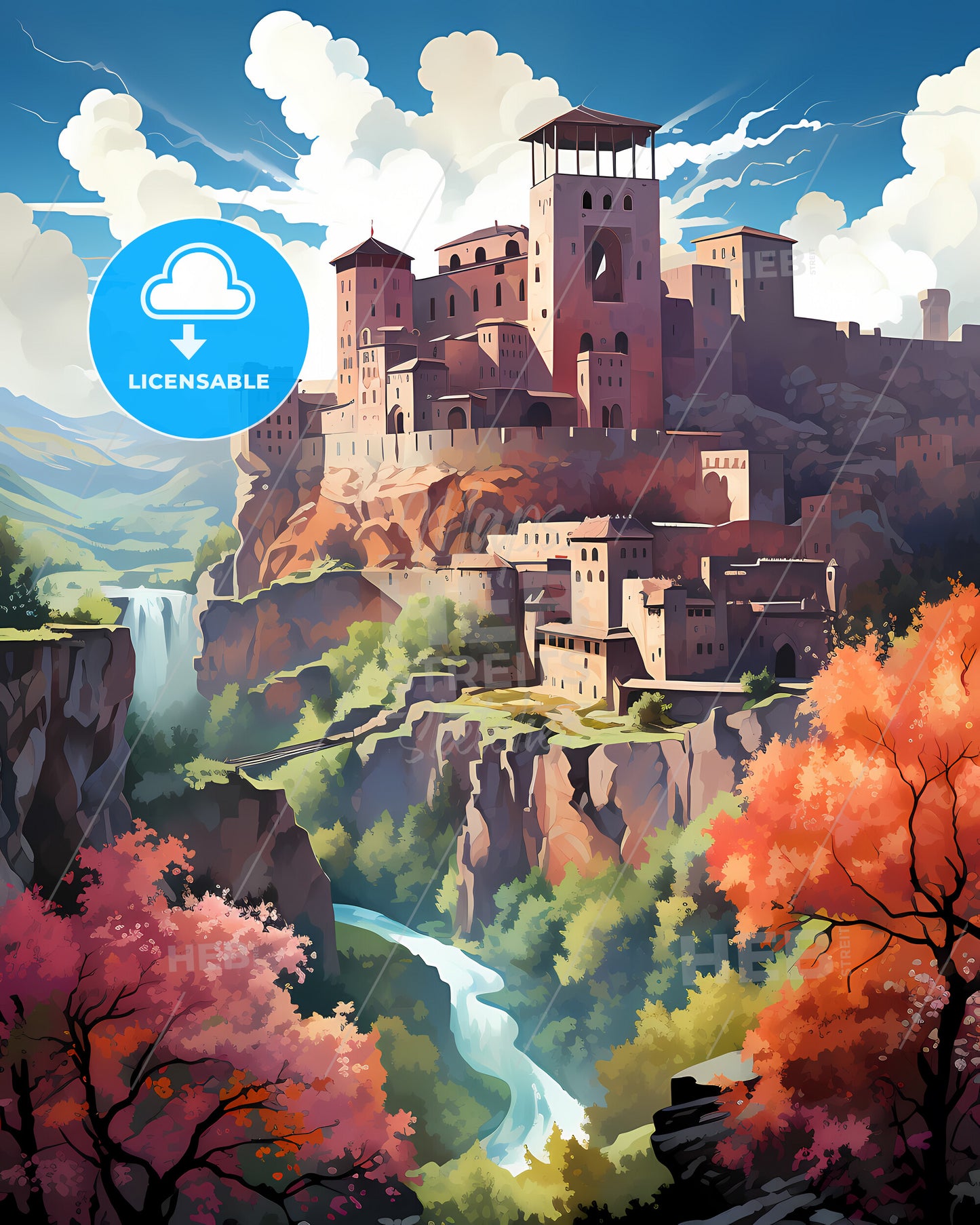 Adana, Turkey - A Castle On A Cliff