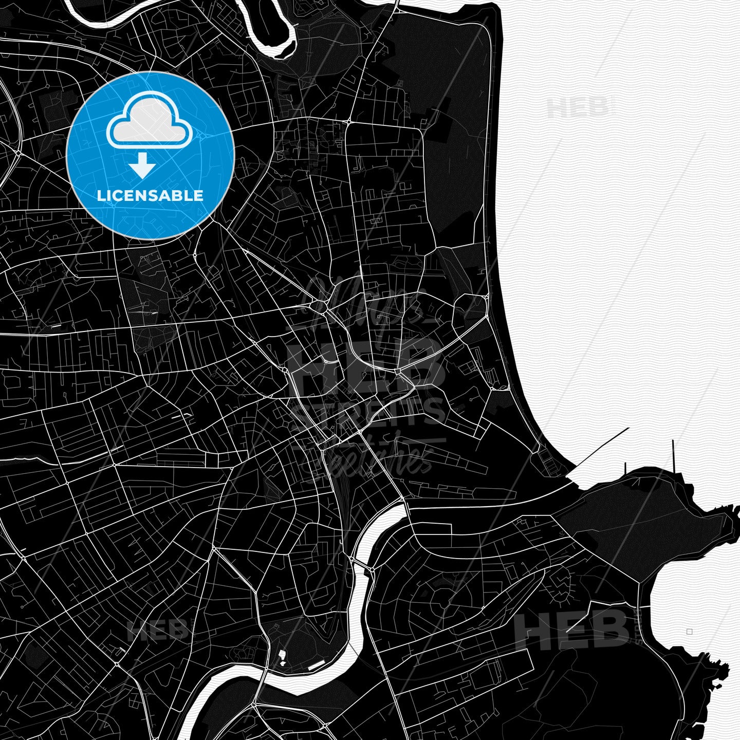 Aberdeen, Scotland PDF map