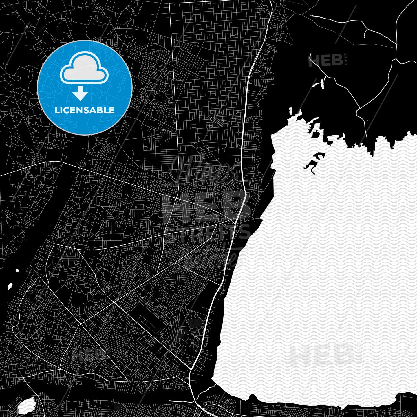 Abomey-Calavi, Benin PDF map