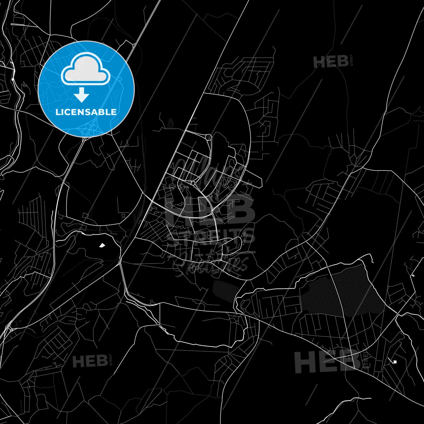 Abovyan, Armenia PDF map