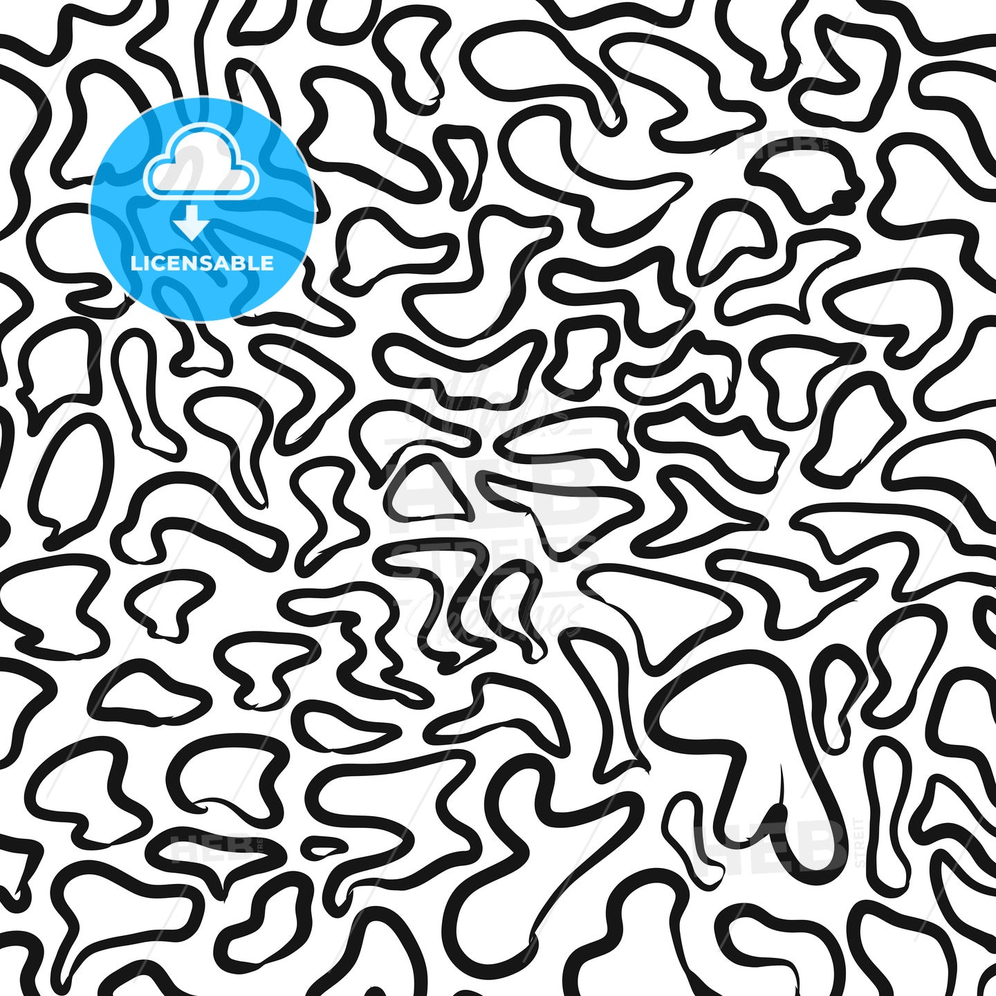 Abstract leopard wallpaper pattern – instant download