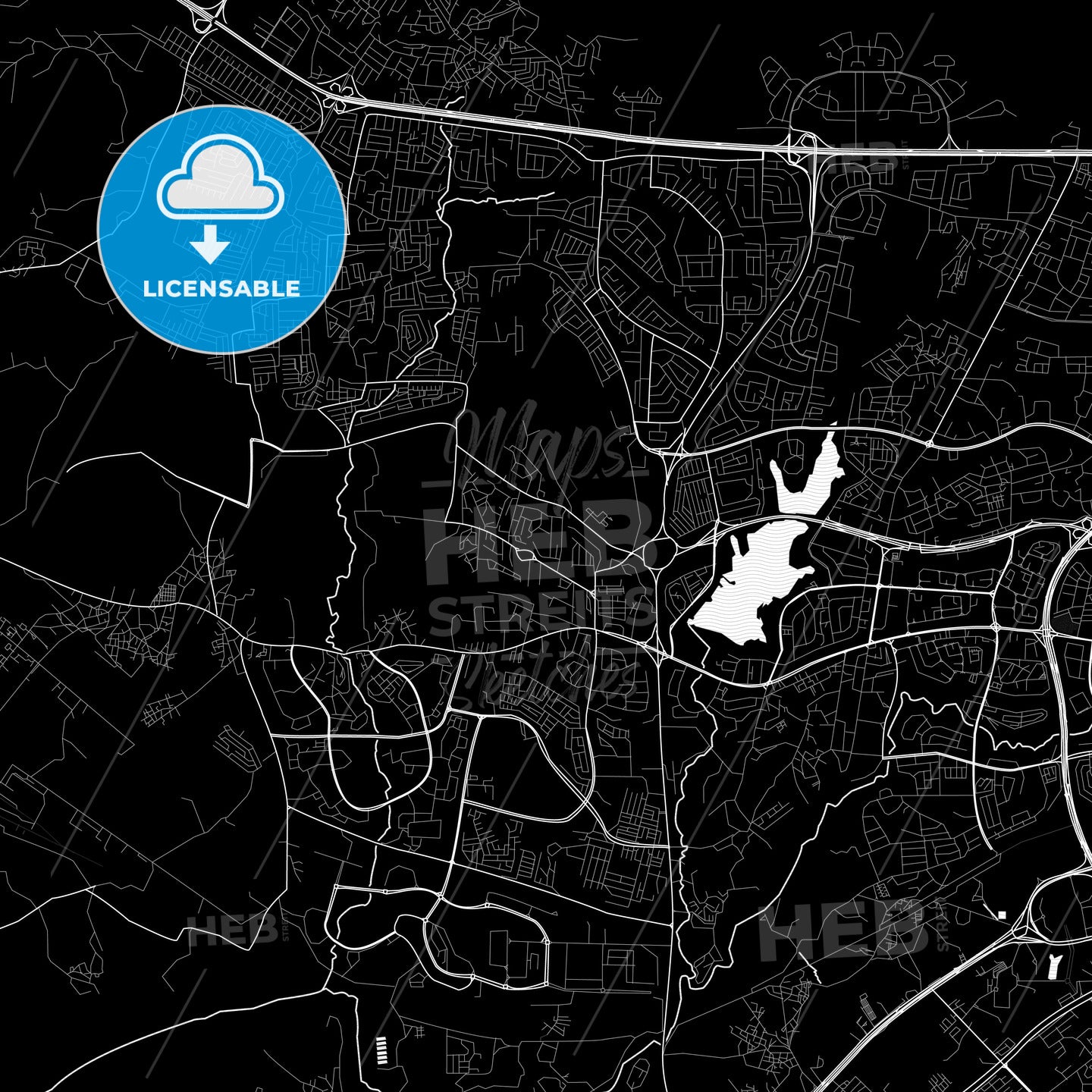 Abuja, Nigeria PDF map
