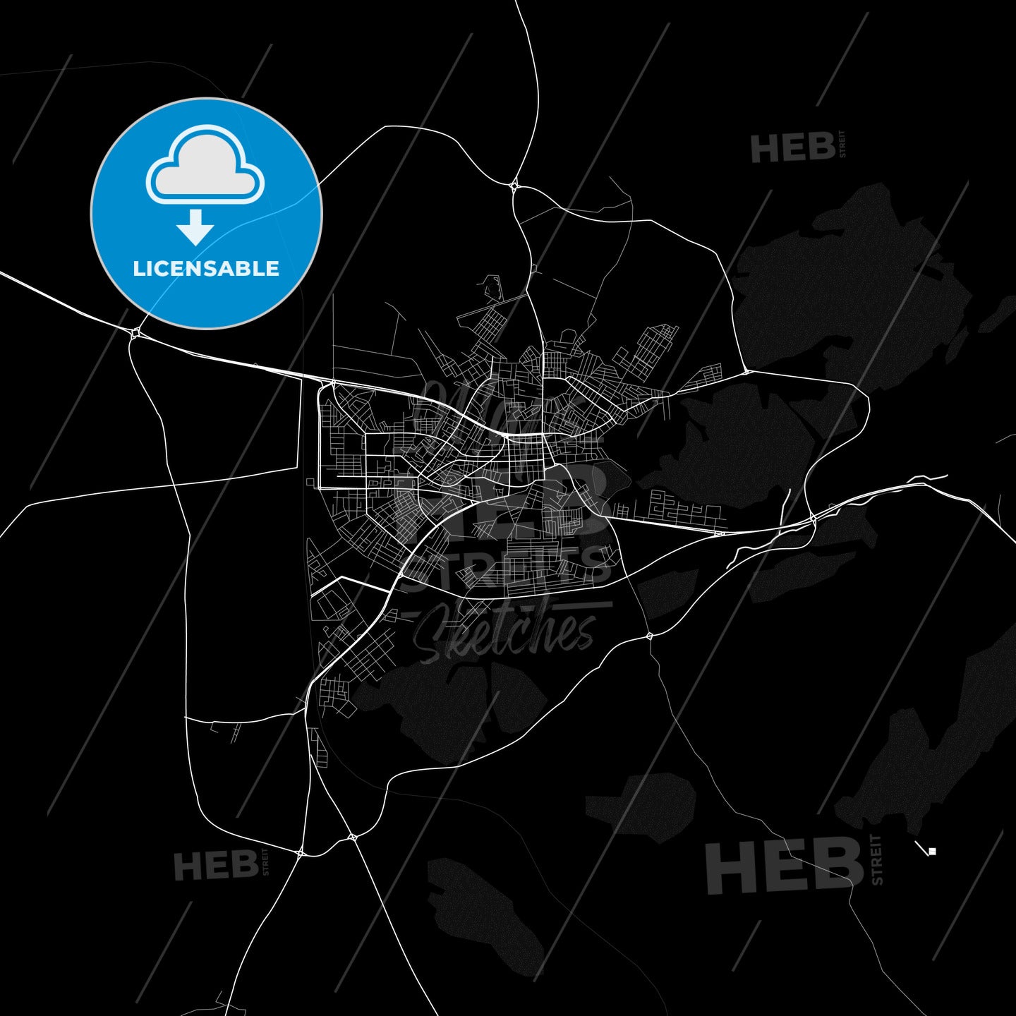 Ain Beida, Algeria PDF map