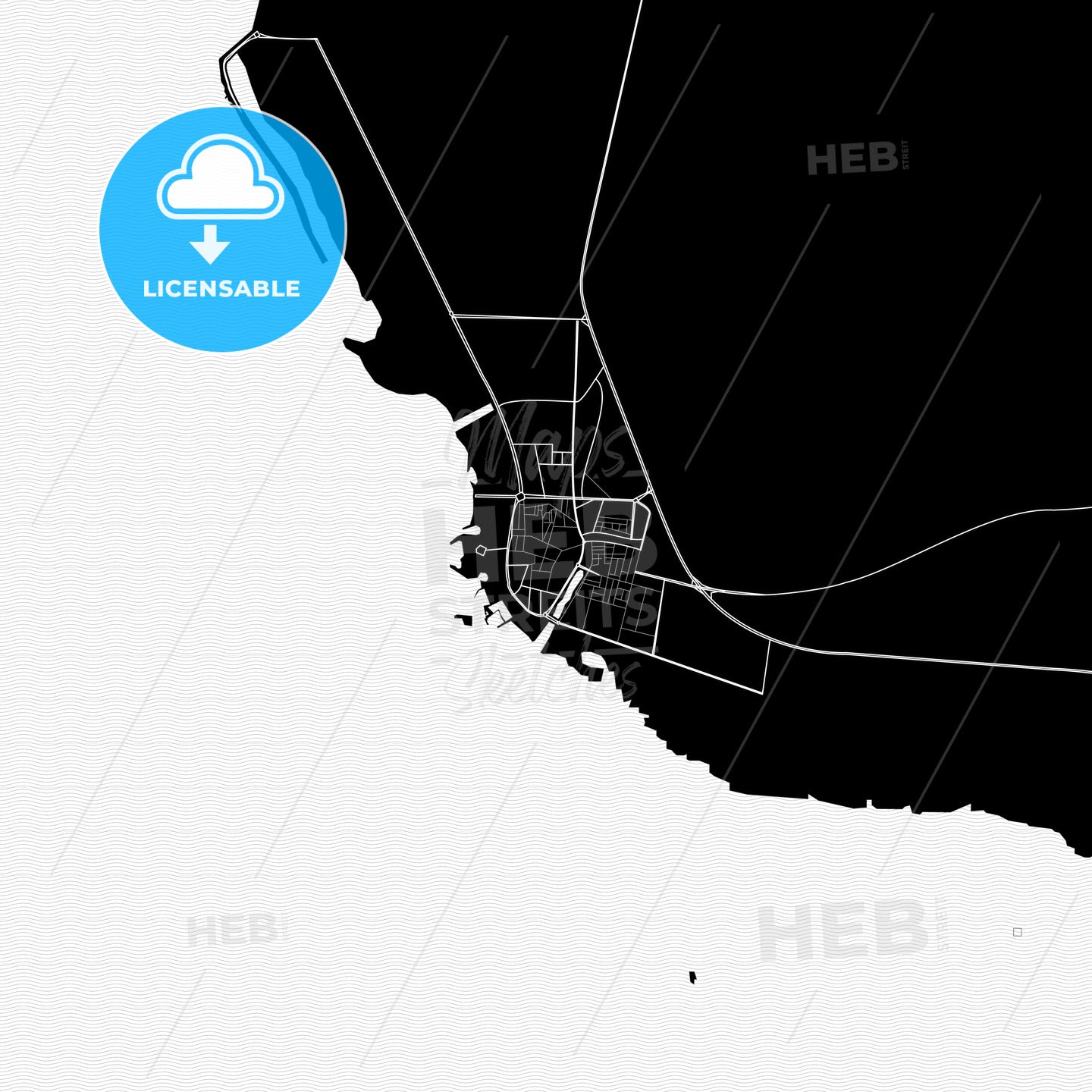 Al Qunfudhah, Saudi Arabia PDF map