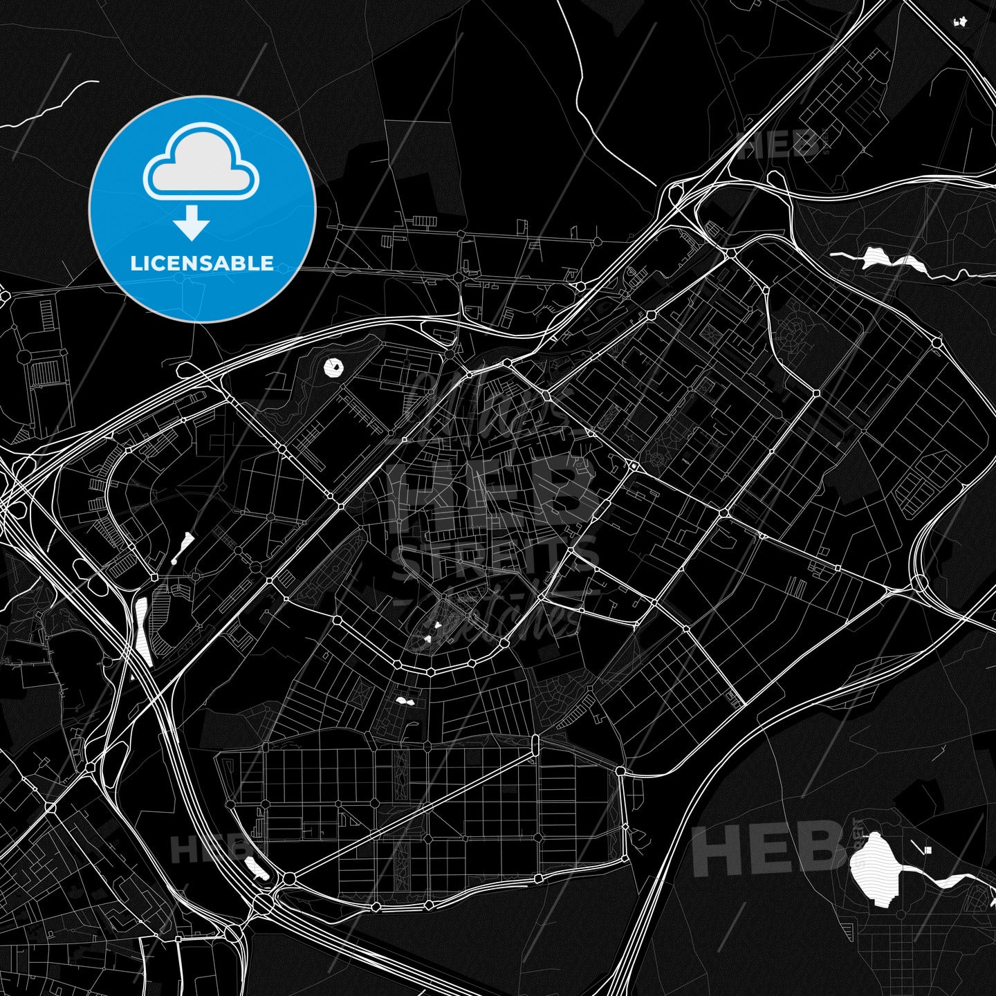 Alcorcón, Spain PDF map