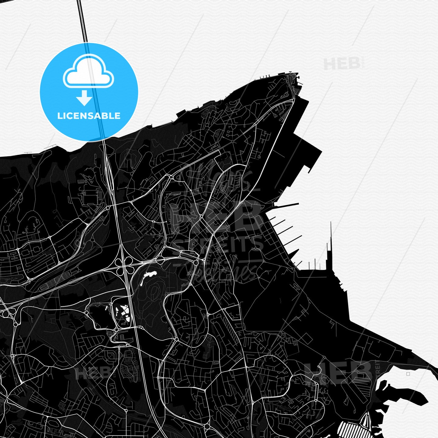 Almada, Portugal PDF map