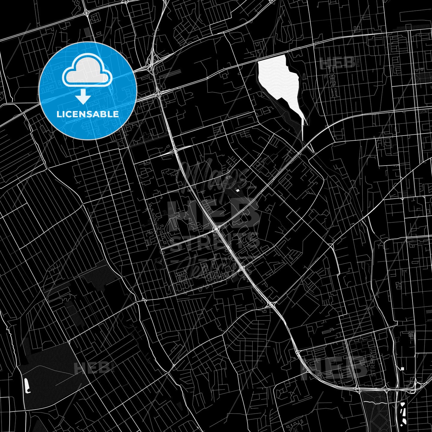 Almaty, Kazakhstan PDF map