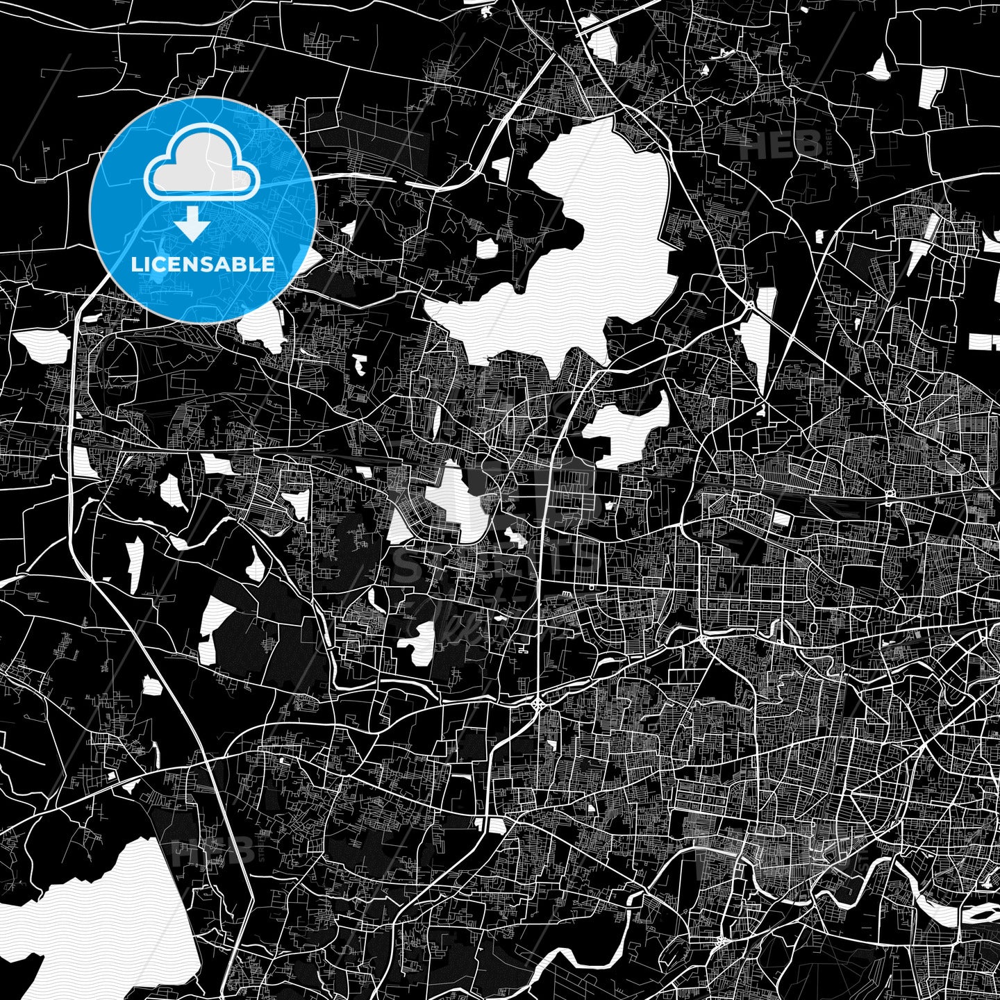 Ambattur, India PDF map