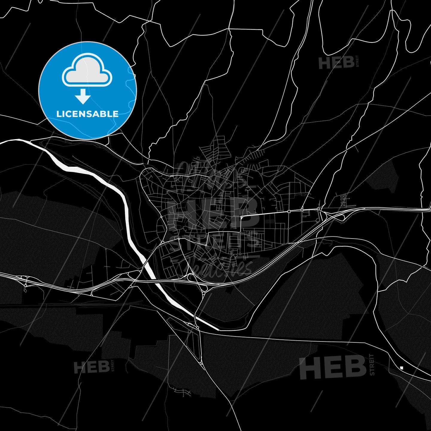 Andújar, Spain PDF map