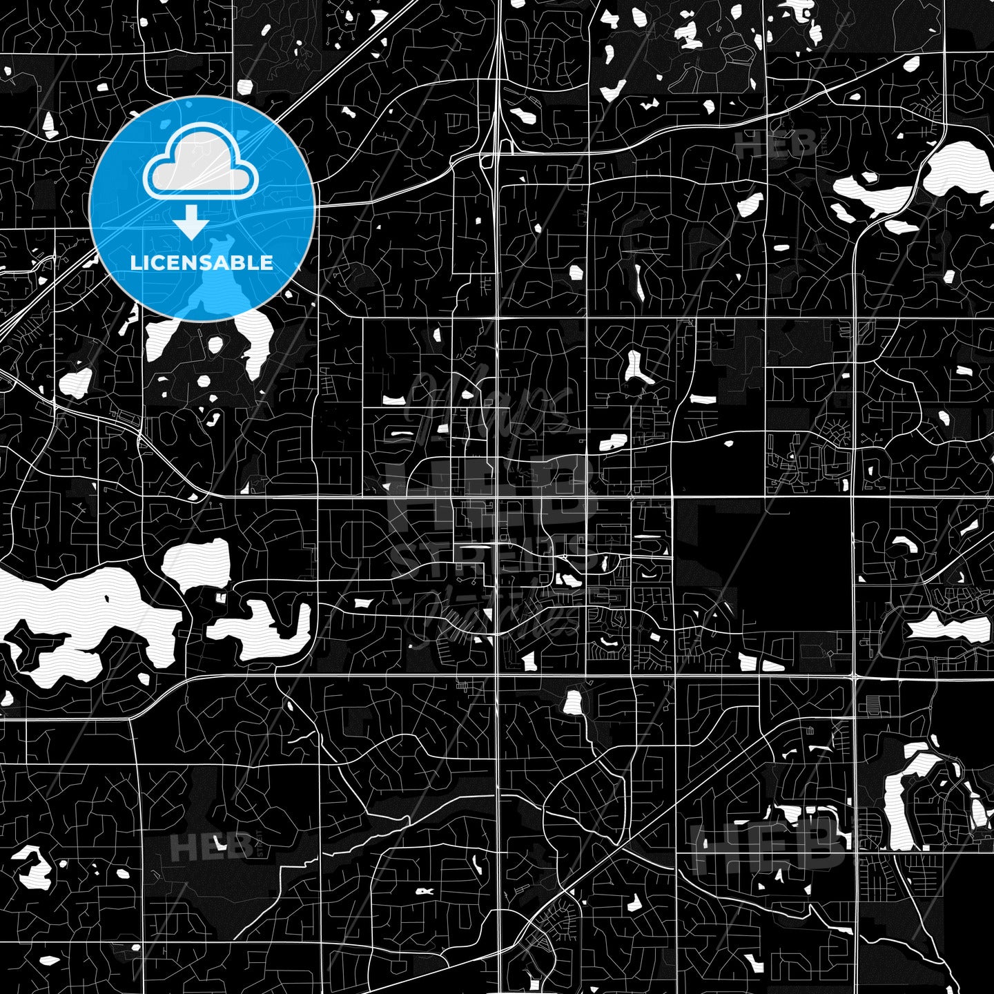 Apple Valley, Minnesota, United States, PDF map